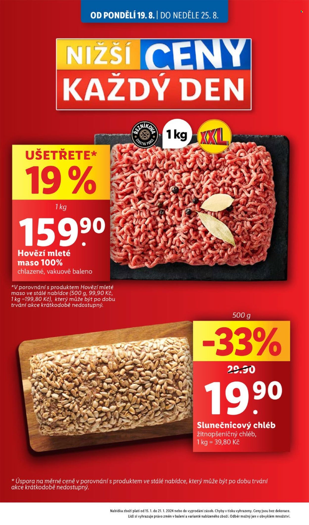 Leták Lidl - 19.8.2024 - 25.8.2024. Strana 4