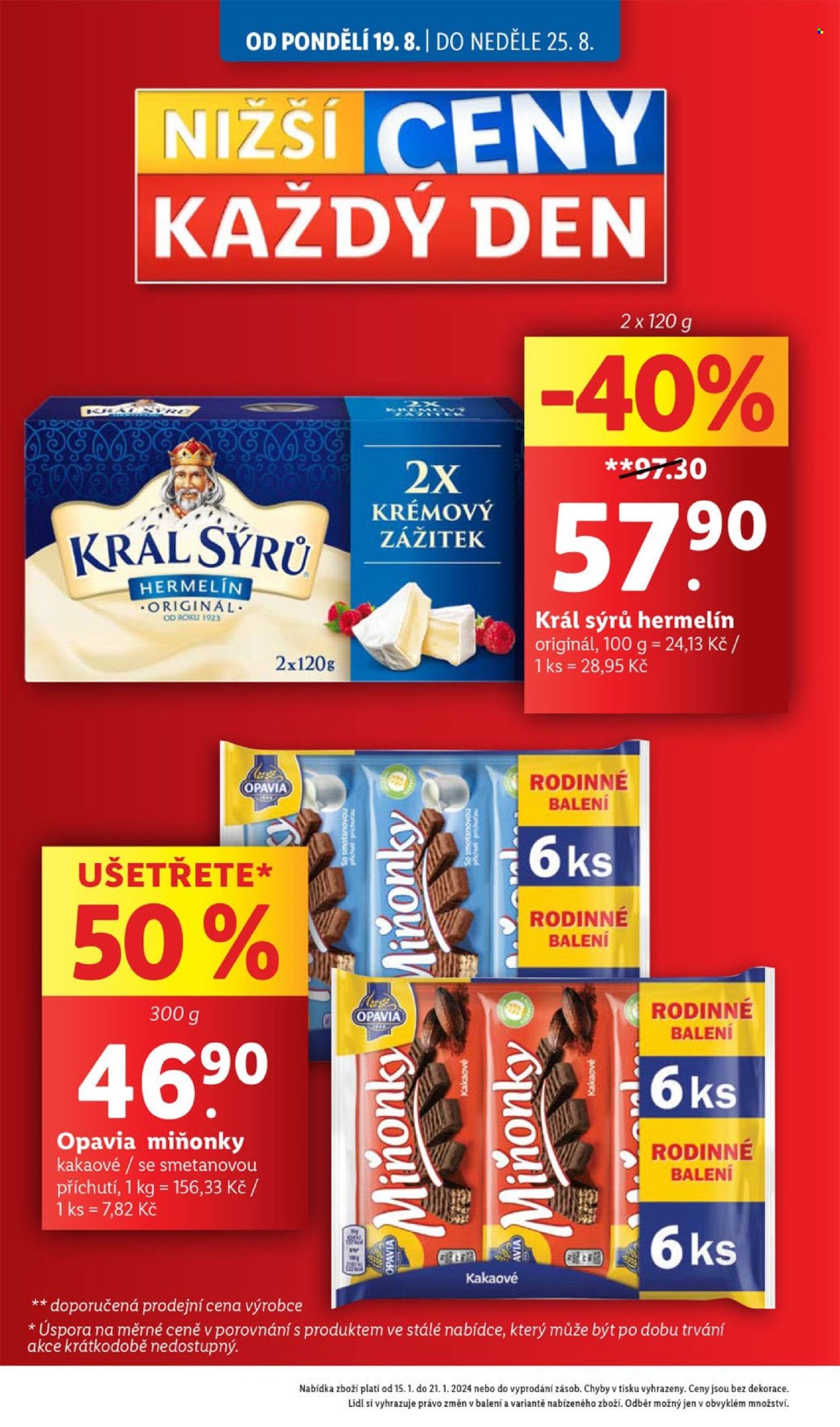 Leták Lidl - 19.8.2024 - 25.8.2024. Strana 6