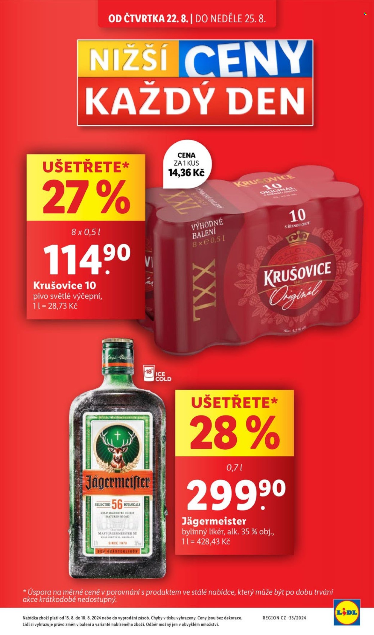 Leták Lidl - 22.8.2024 - 25.8.2024. Strana 9