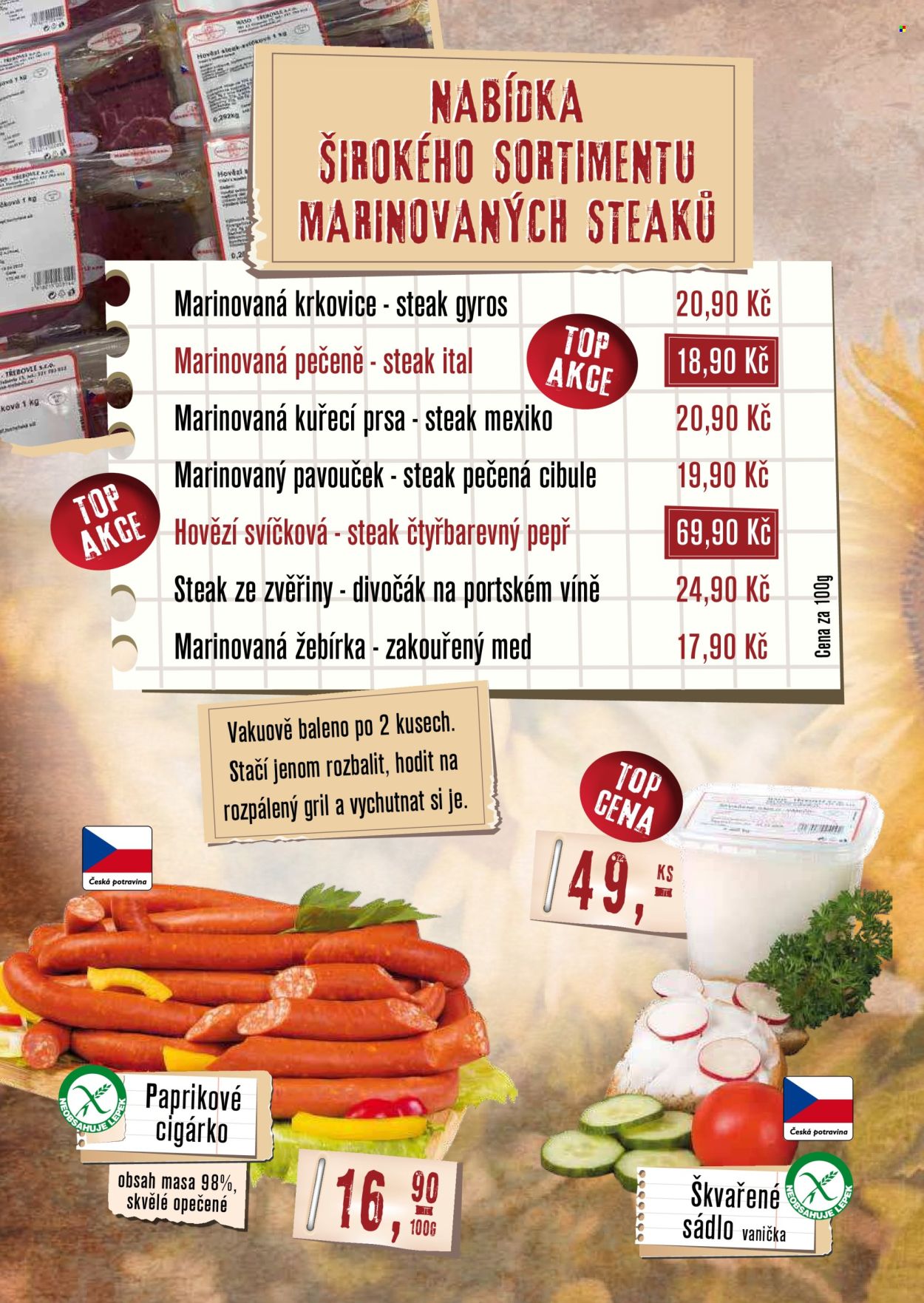 Leták Maso Třebovle - 1.8.2024 - 31.8.2024. Strana 2