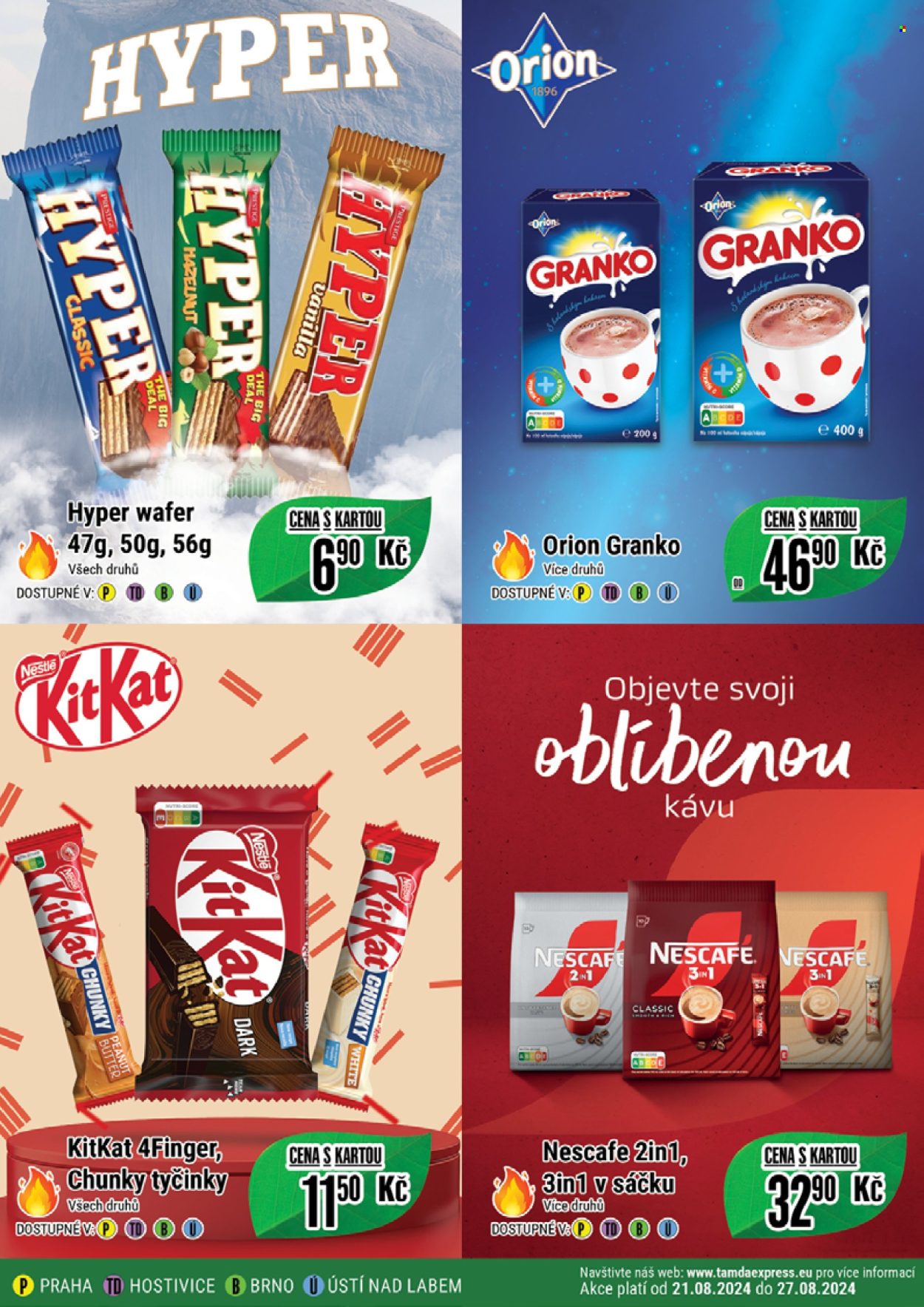 Leták Tamda Foods - 21.8.2024 - 27.8.2024. Strana 8