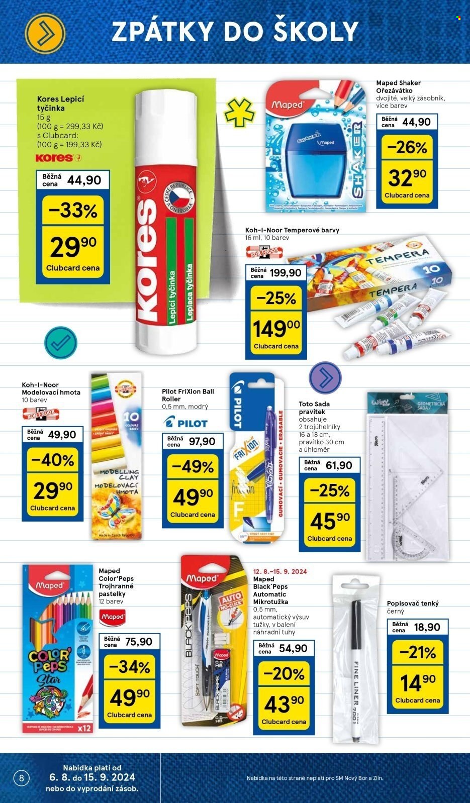 Leták TESCO supermarket - 21.8.2024 - 27.8.2024. Strana 8