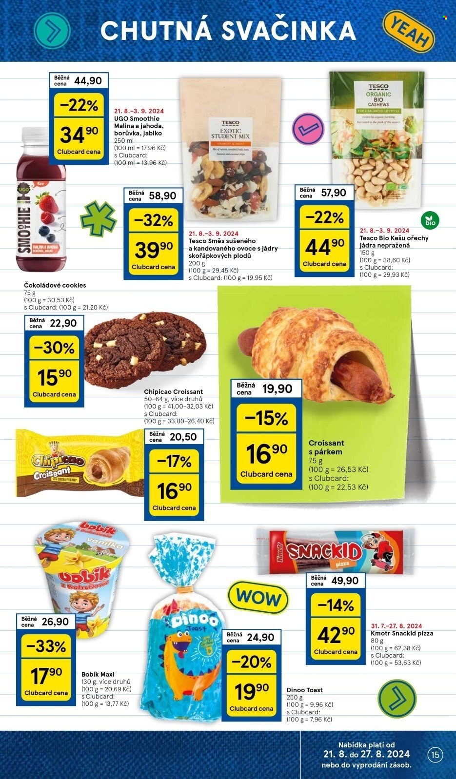 Leták TESCO - 21.8.2024 - 27.8.2024. Strana 15