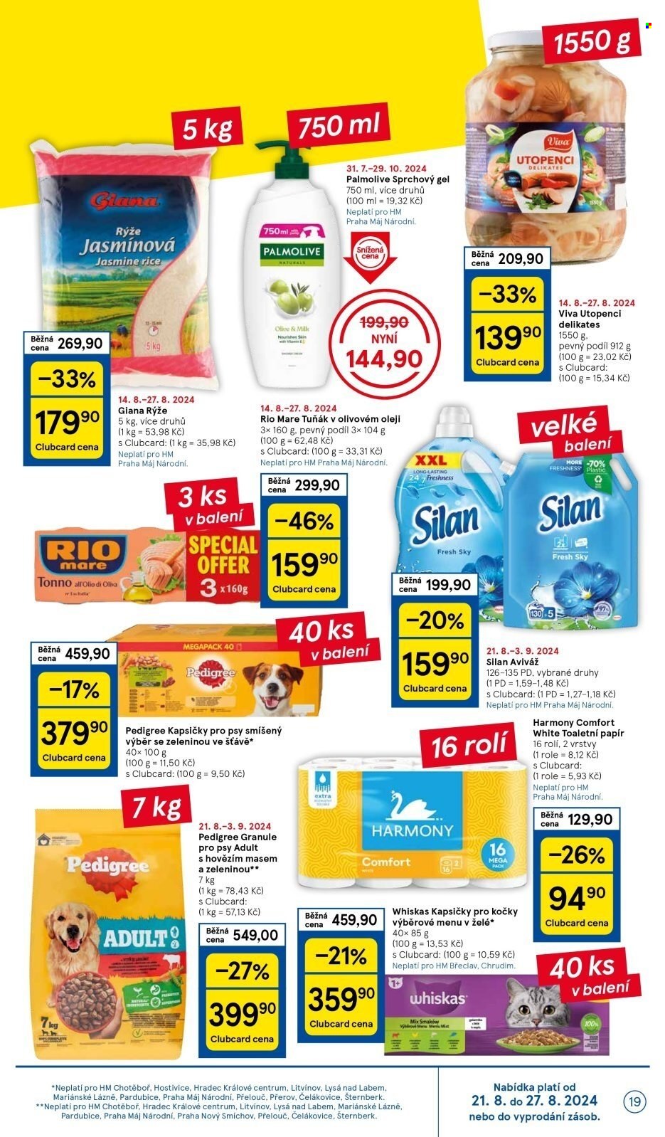 Leták TESCO - 21.8.2024 - 27.8.2024. Strana 19