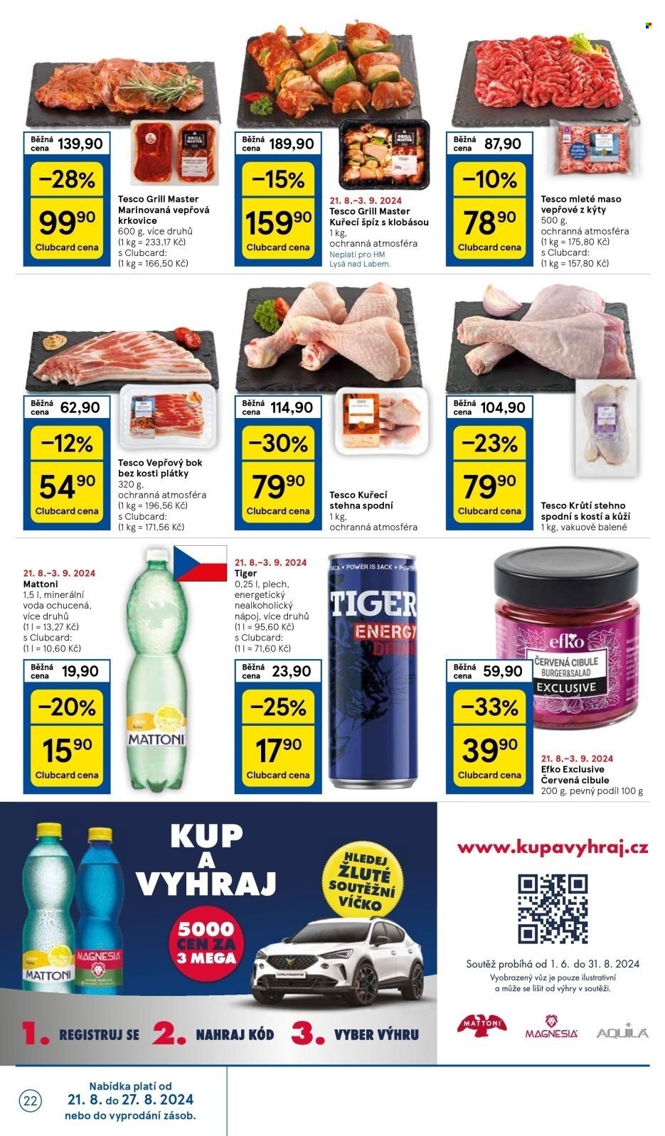 Leták TESCO - 21.8.2024 - 27.8.2024. Strana 22