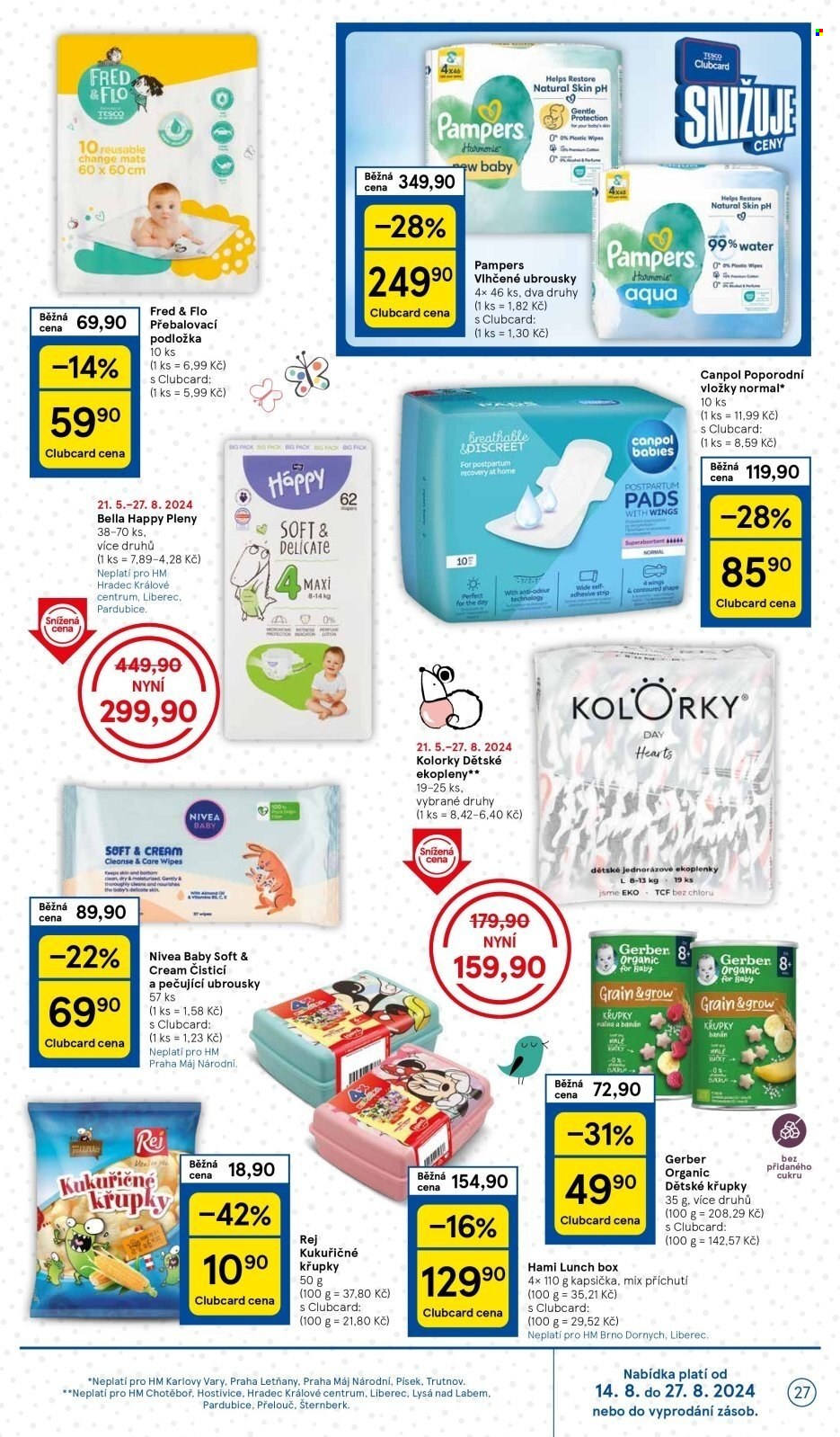 Leták TESCO - 21.8.2024 - 27.8.2024. Strana 27