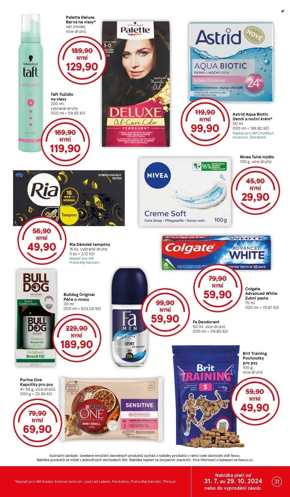 Leták TESCO - 21.8.2024 - 27.8.2024. Strana 31