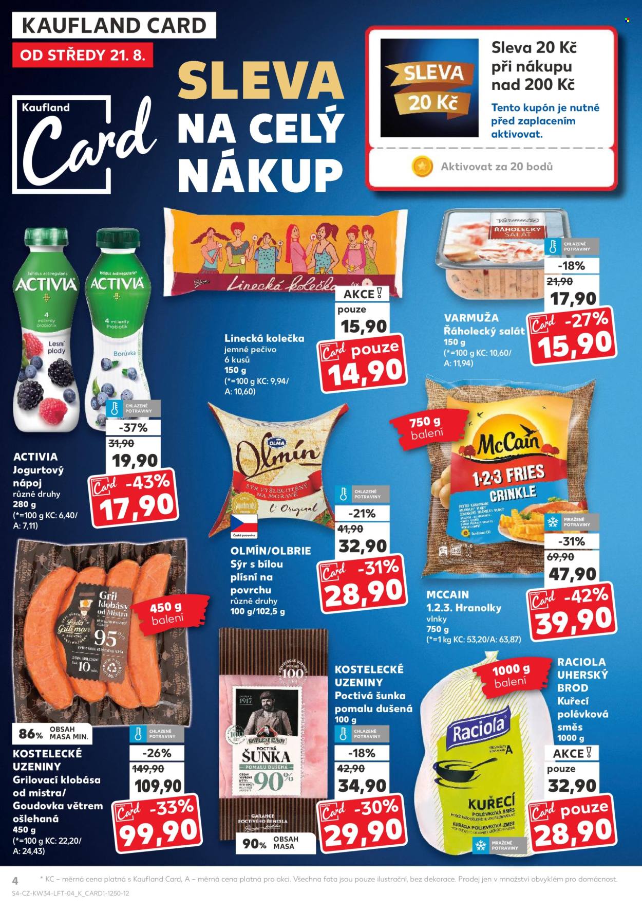 Leták Kaufland - 21.8.2024 - 27.8.2024. Strana 4