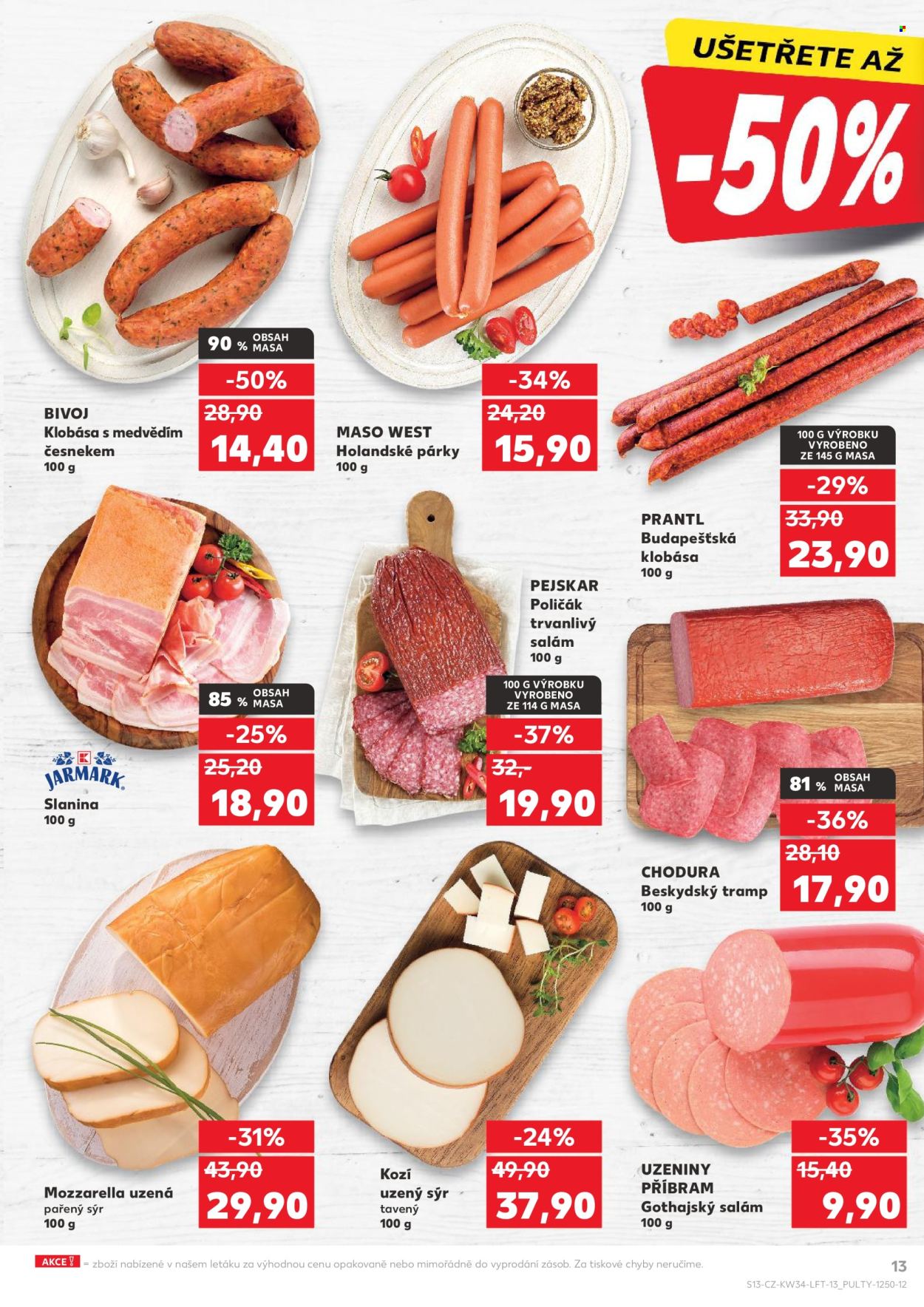 Leták Kaufland - 21.8.2024 - 27.8.2024. Strana 13
