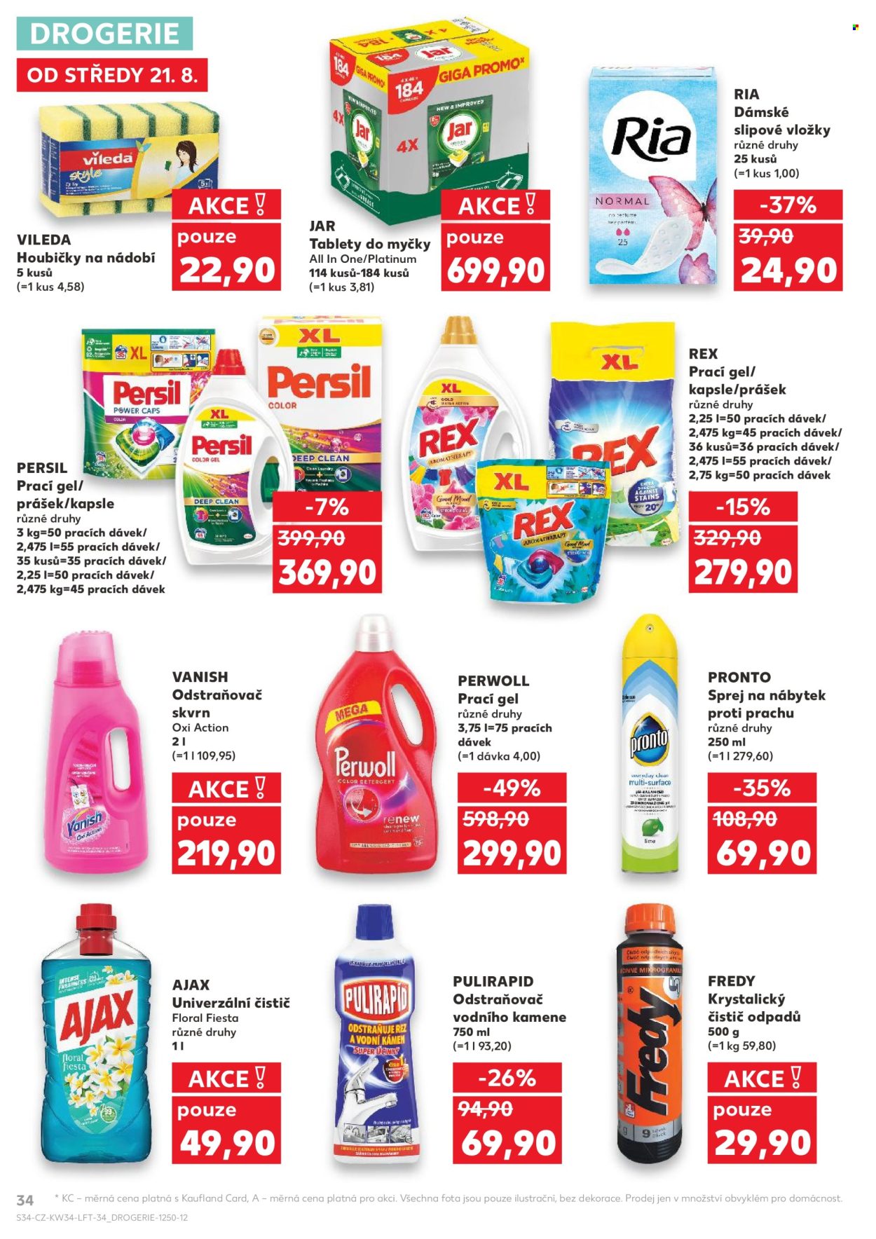 Leták Kaufland - 21.8.2024 - 27.8.2024. Strana 34