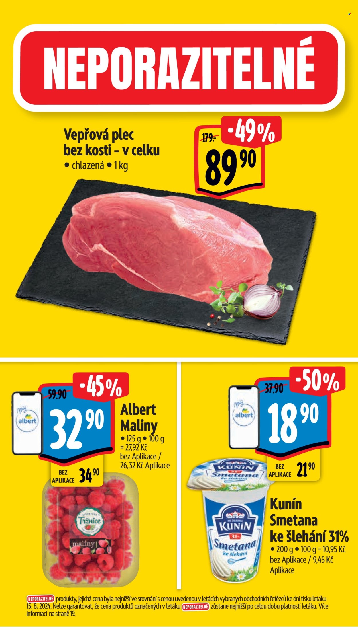 Leták Albert Supermarket - 21.8.2024 - 27.8.2024. Strana 3