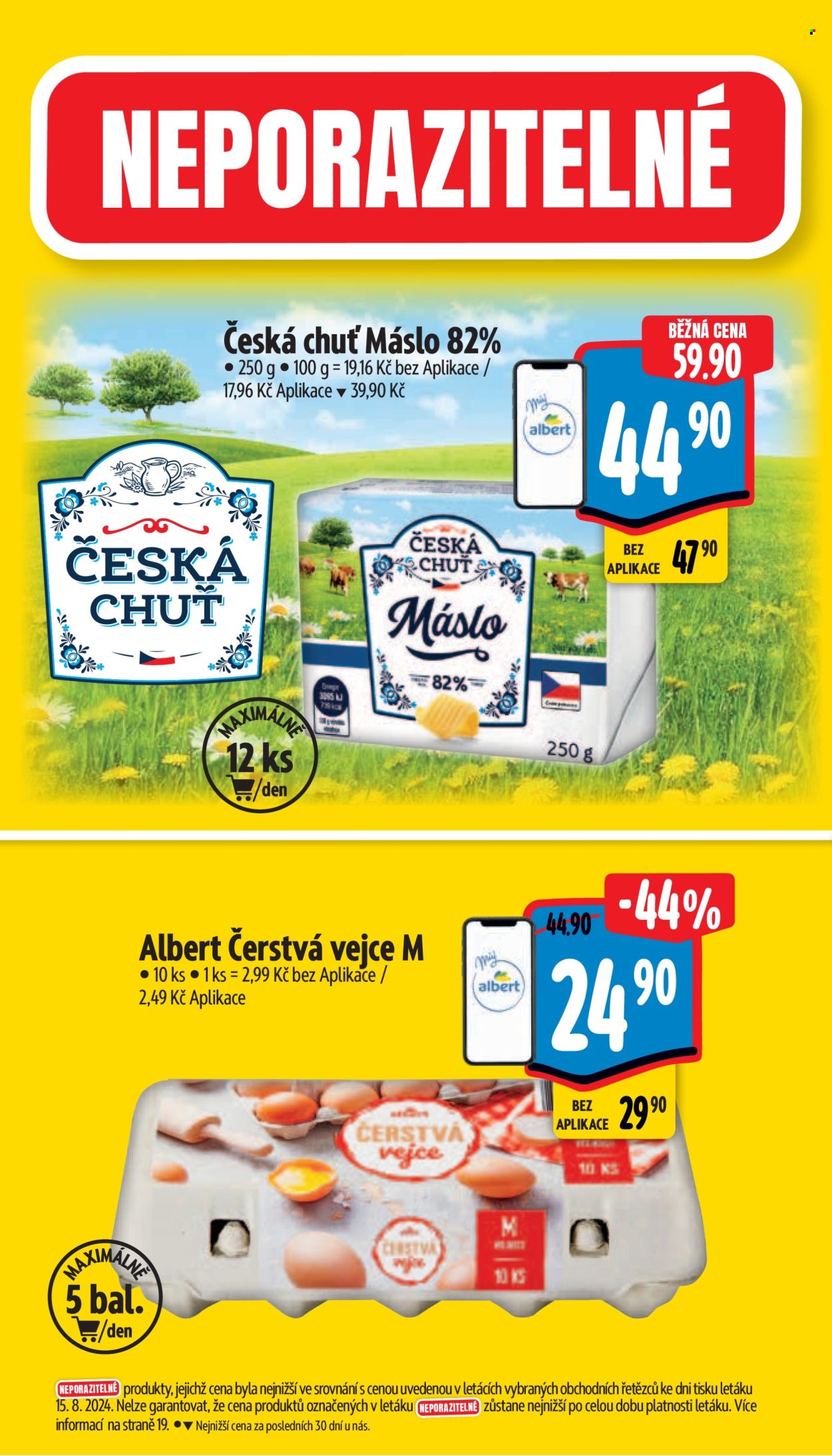 Leták Albert Supermarket - 21.8.2024 - 27.8.2024. Strana 4