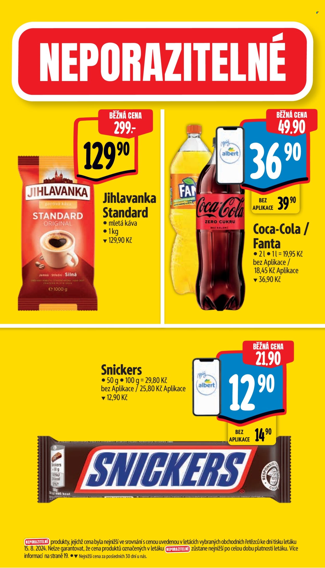 Leták Albert Supermarket - 21.8.2024 - 27.8.2024. Strana 5