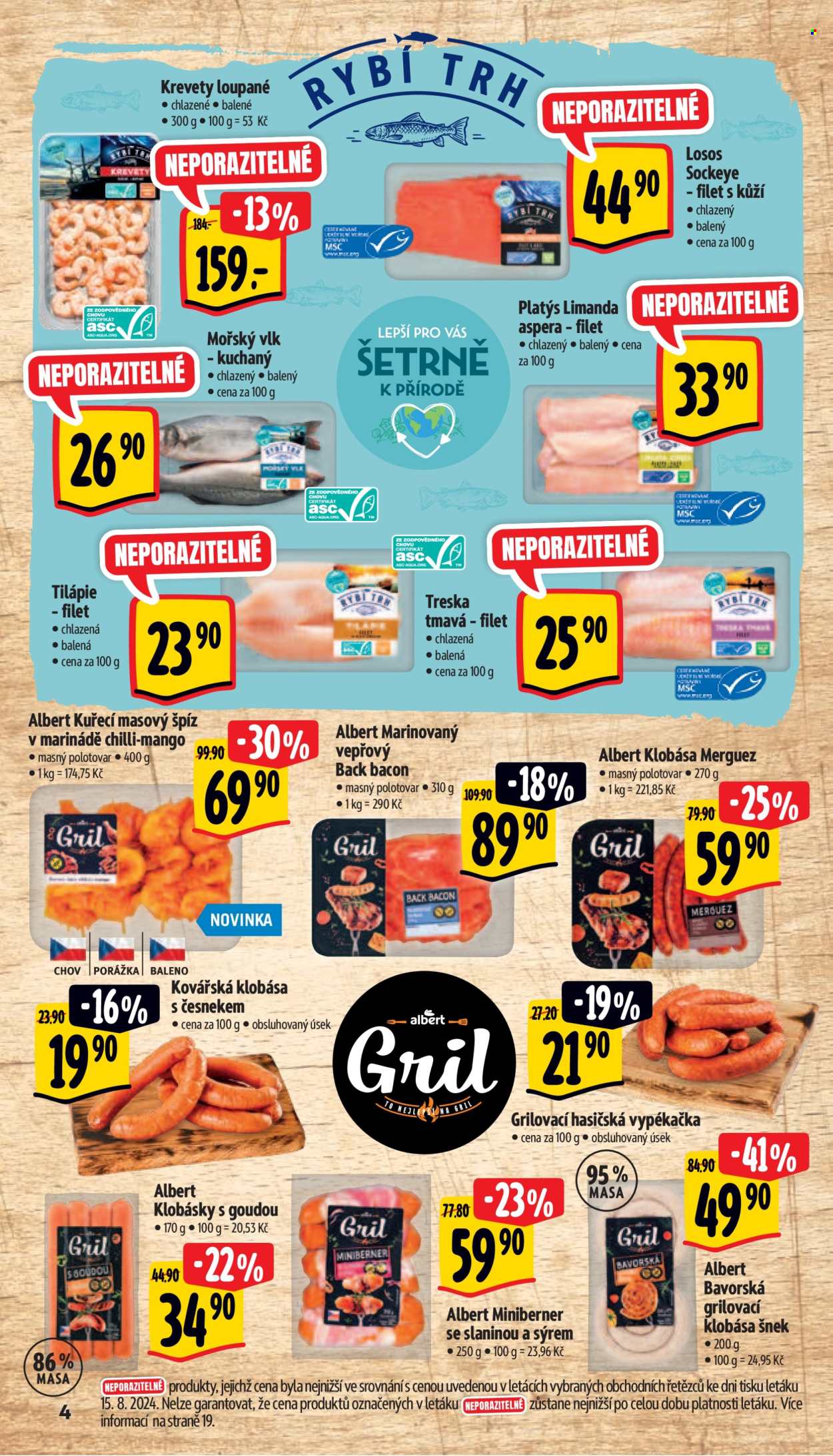 Leták Albert Supermarket - 21.8.2024 - 27.8.2024. Strana 9