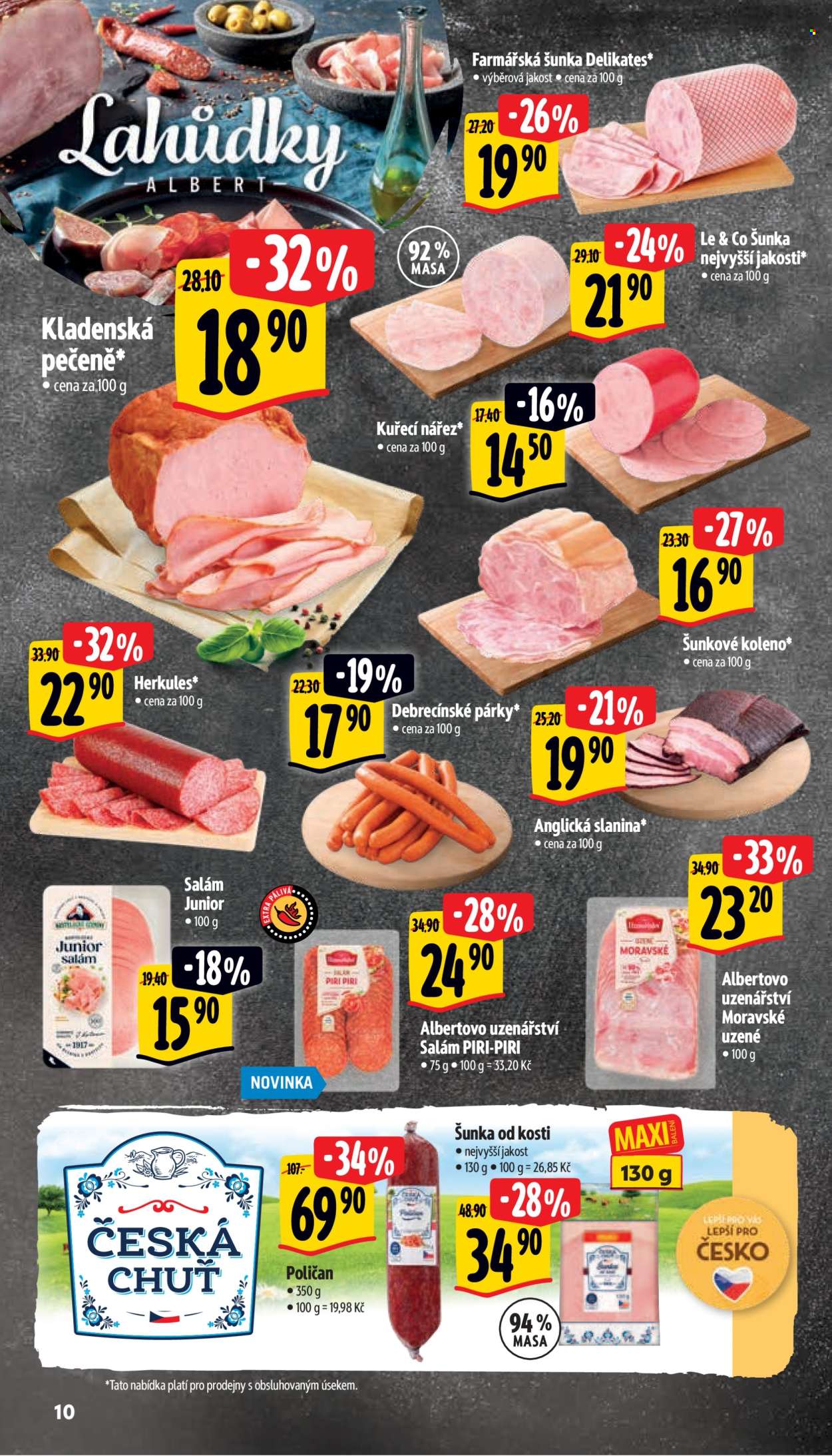 Leták Albert Supermarket - 21.8.2024 - 27.8.2024. Strana 18