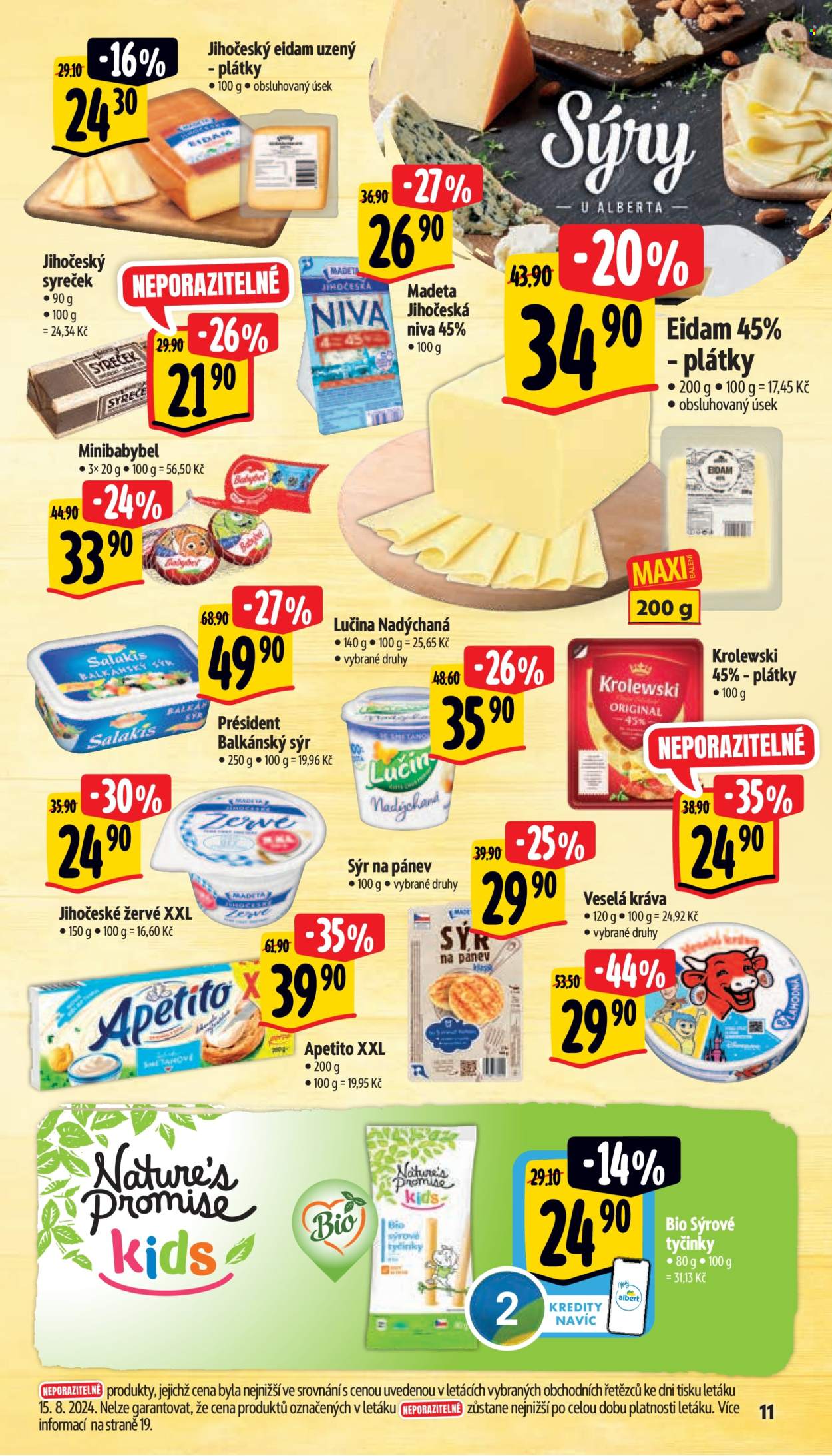 Leták Albert Supermarket - 21.8.2024 - 27.8.2024. Strana 19