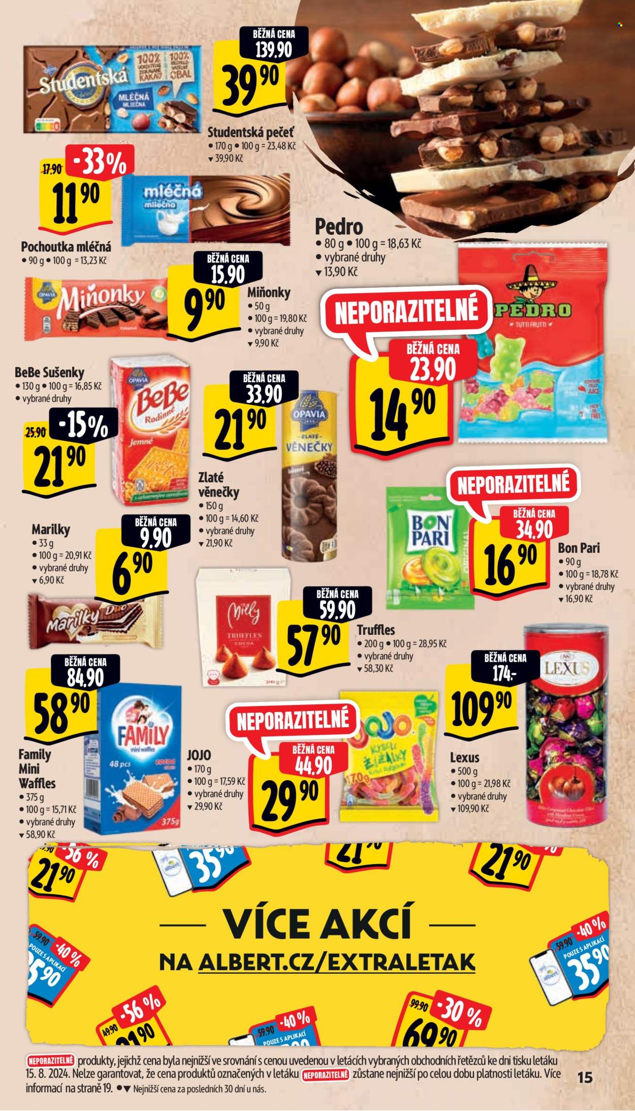 Leták Albert Supermarket - 21.8.2024 - 27.8.2024. Strana 23