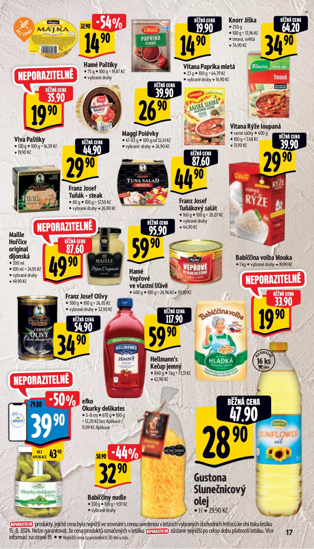 Leták Albert Supermarket - 21.8.2024 - 27.8.2024. Strana 25