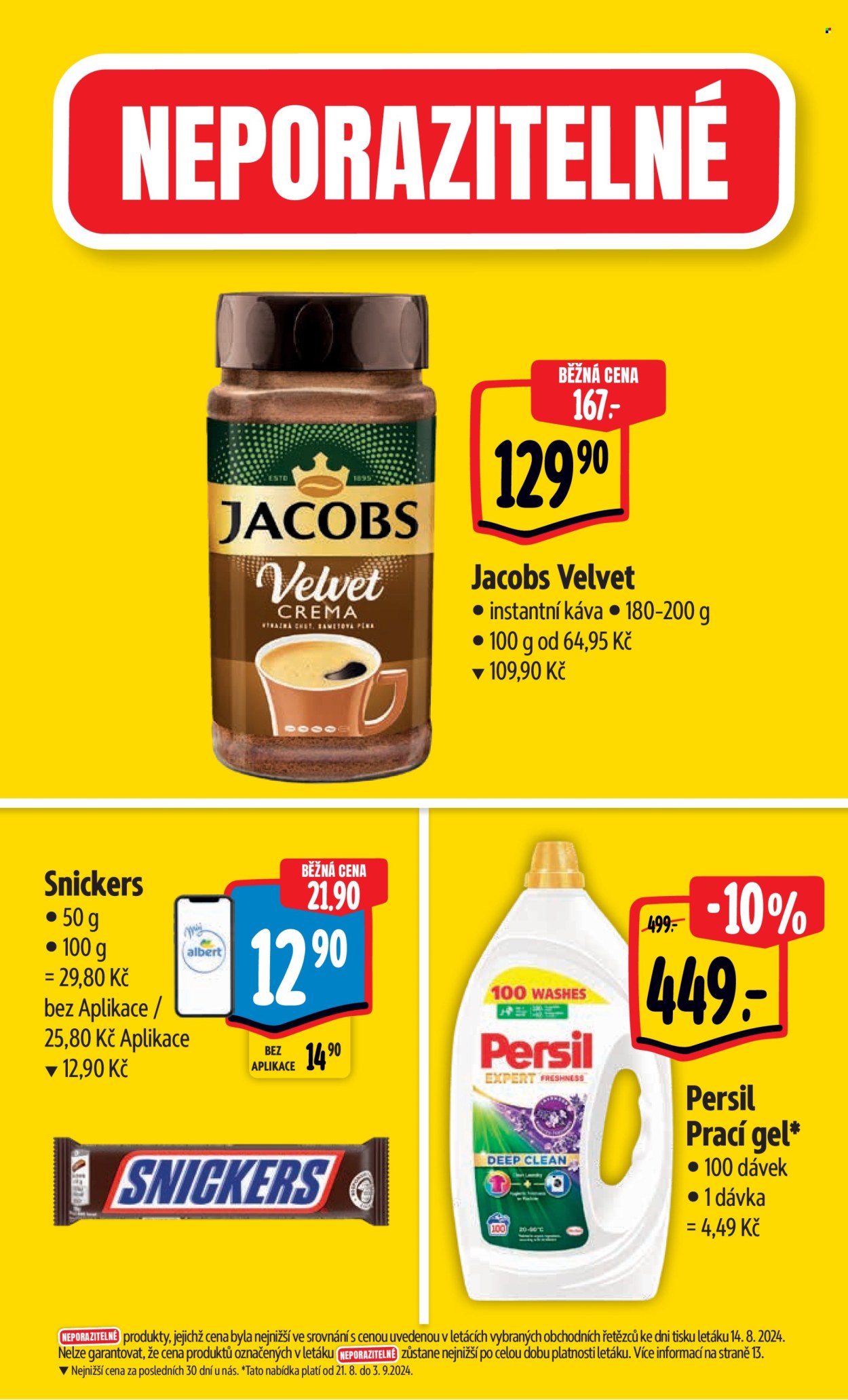 Leták Albert Hypermarket - 21.8.2024 - 27.8.2024. Strana 5