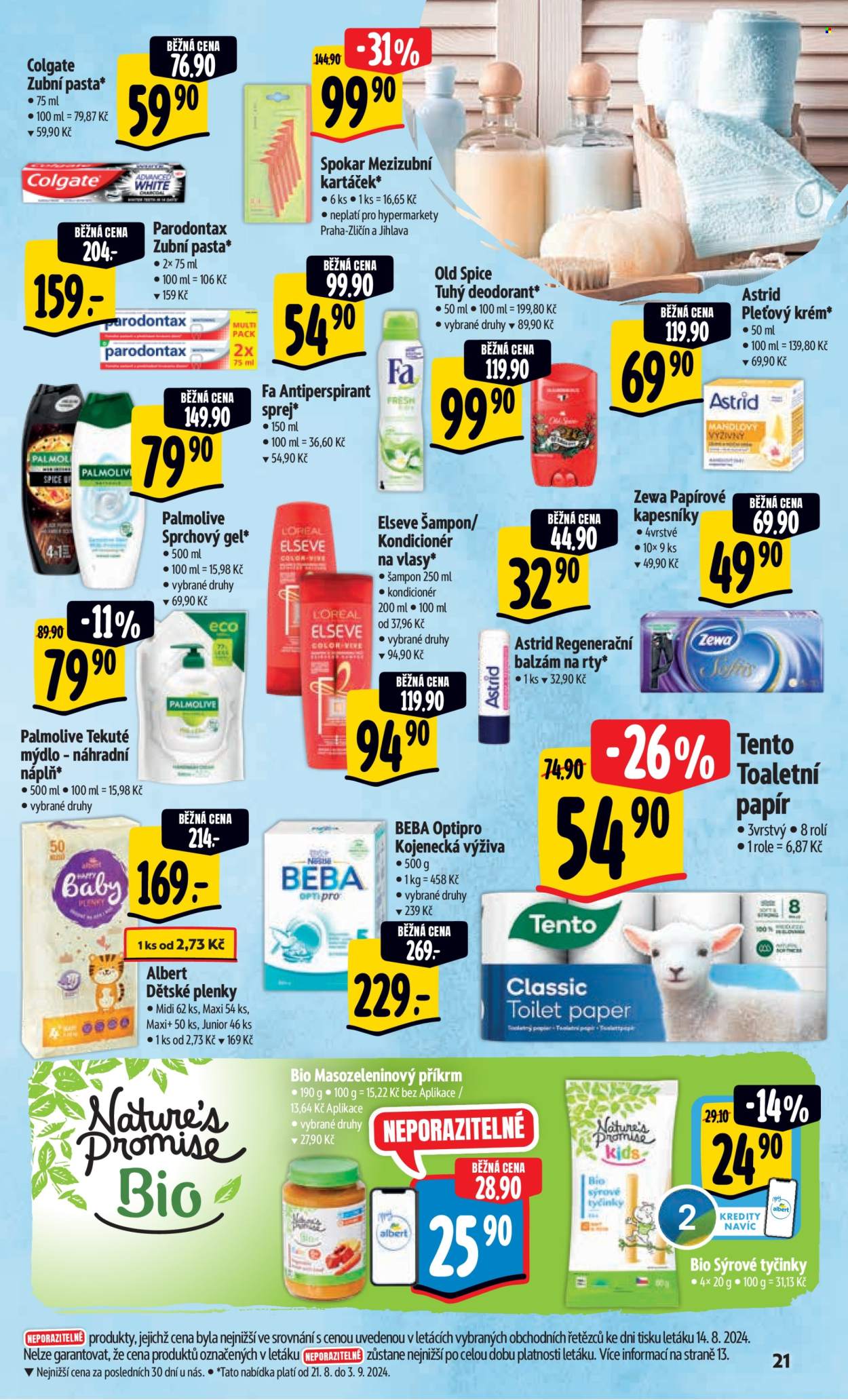 Leták Albert Hypermarket - 21.8.2024 - 27.8.2024. Strana 30