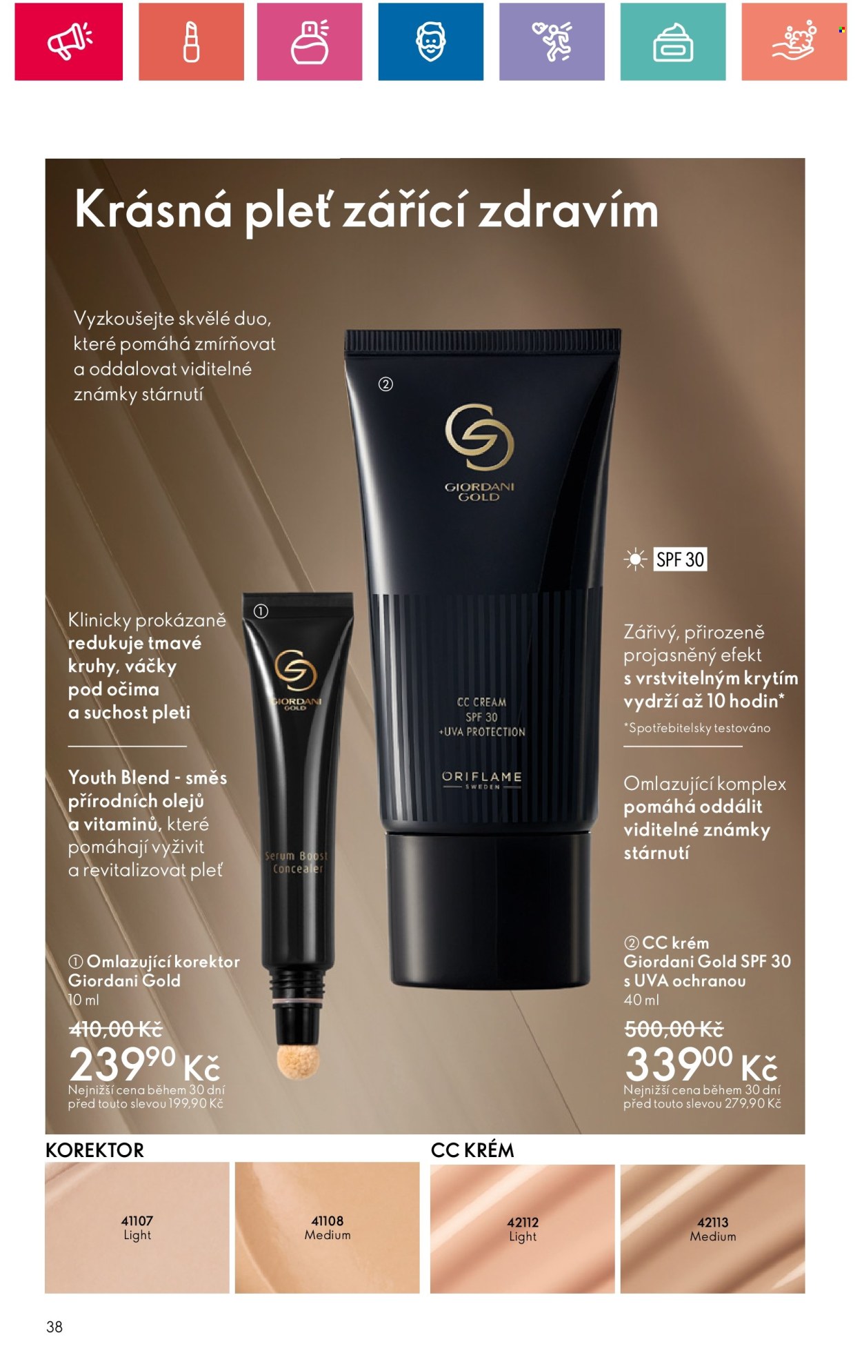 Leták ORIFLAME - 20.8.2024 - 9.9.2024. Strana 38