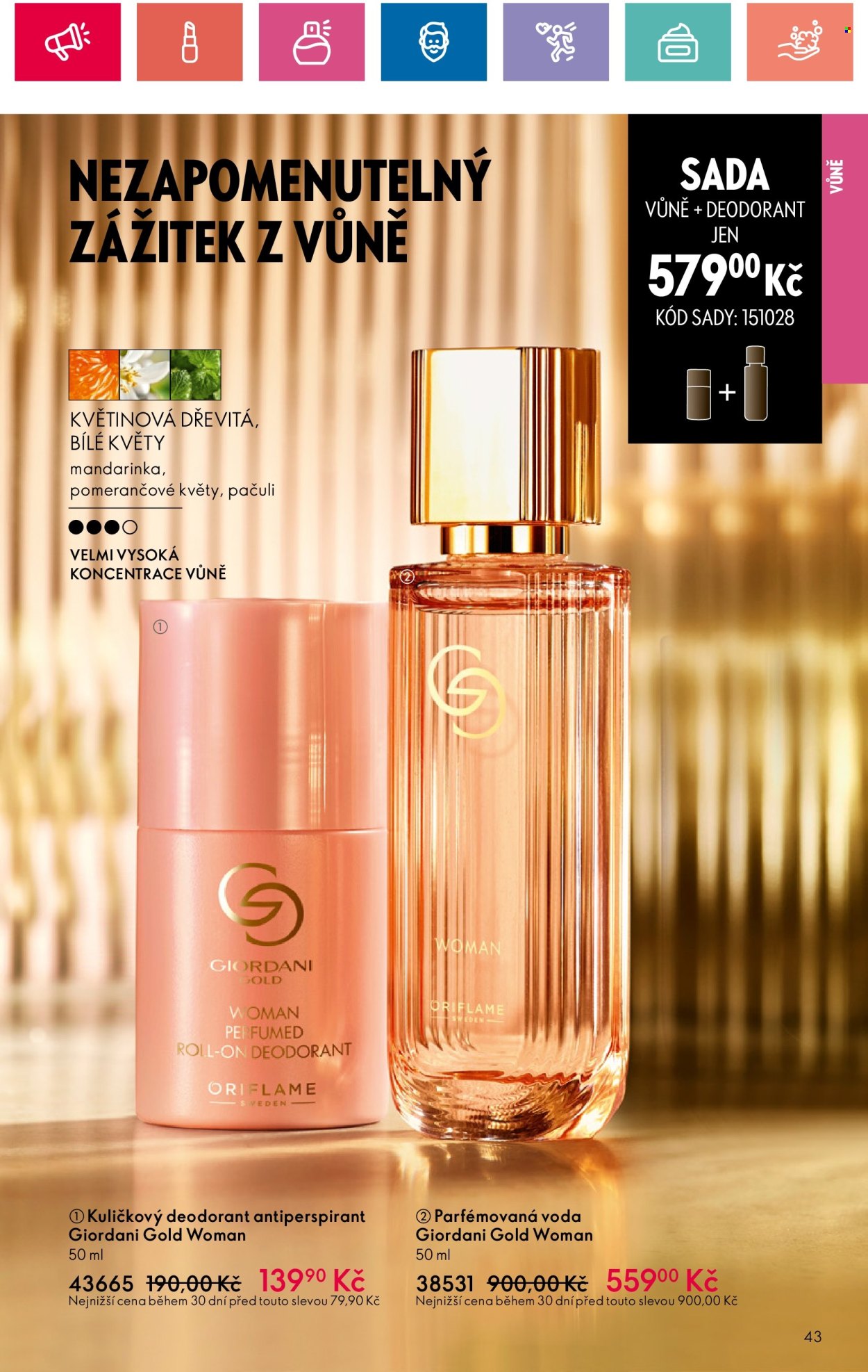 Leták ORIFLAME - 20.8.2024 - 9.9.2024. Strana 43