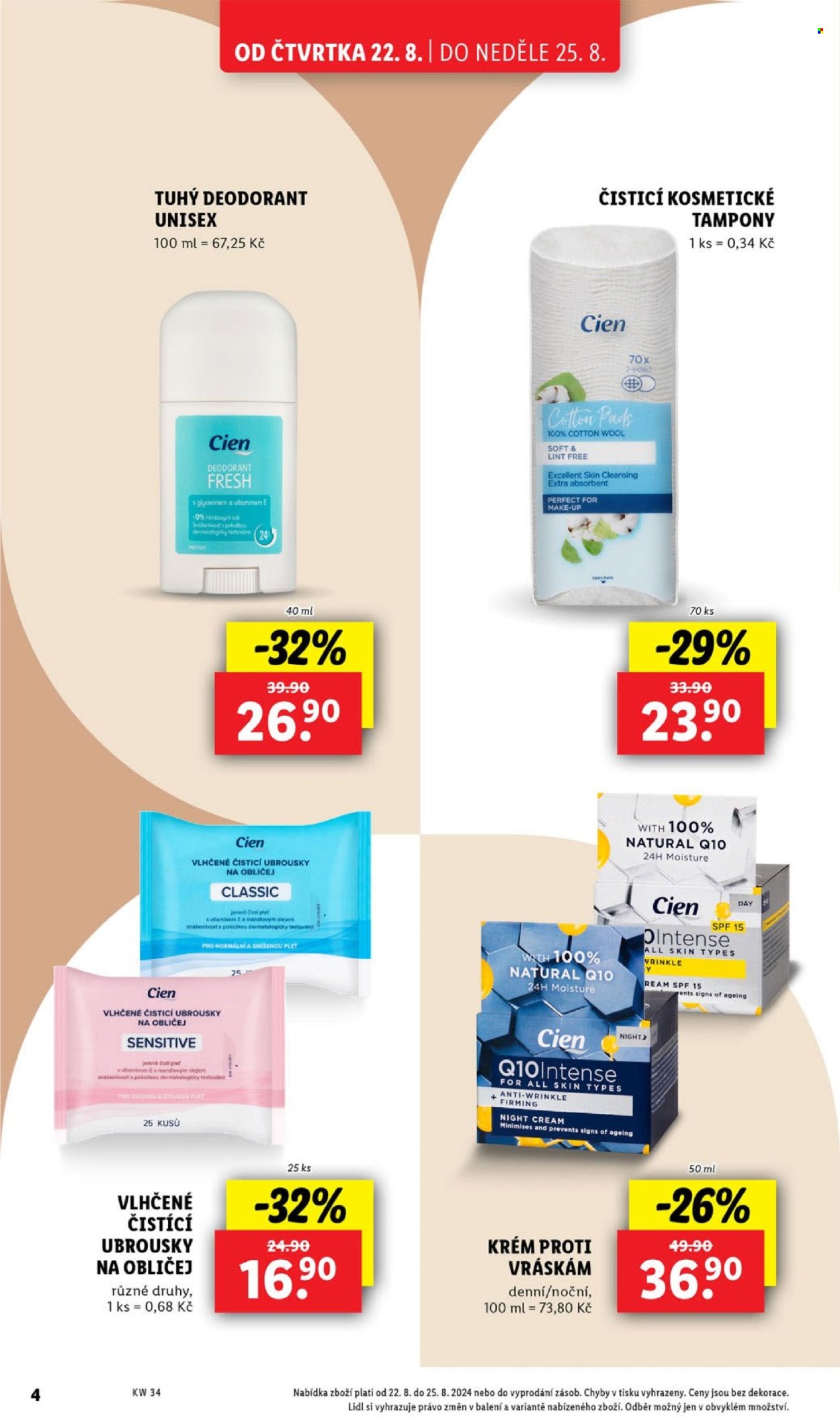 Leták Lidl - 22.8.2024 - 25.8.2024. Strana 4