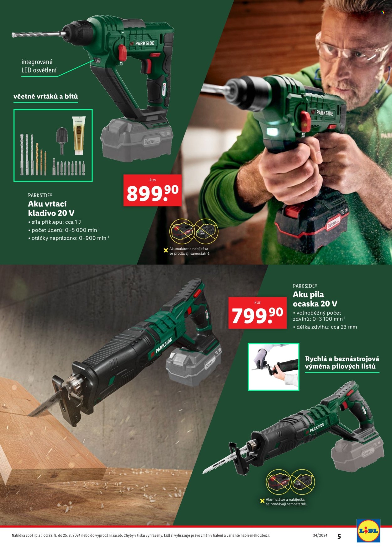 Leták Lidl - 22.8.2024 - 25.8.2024. Strana 5