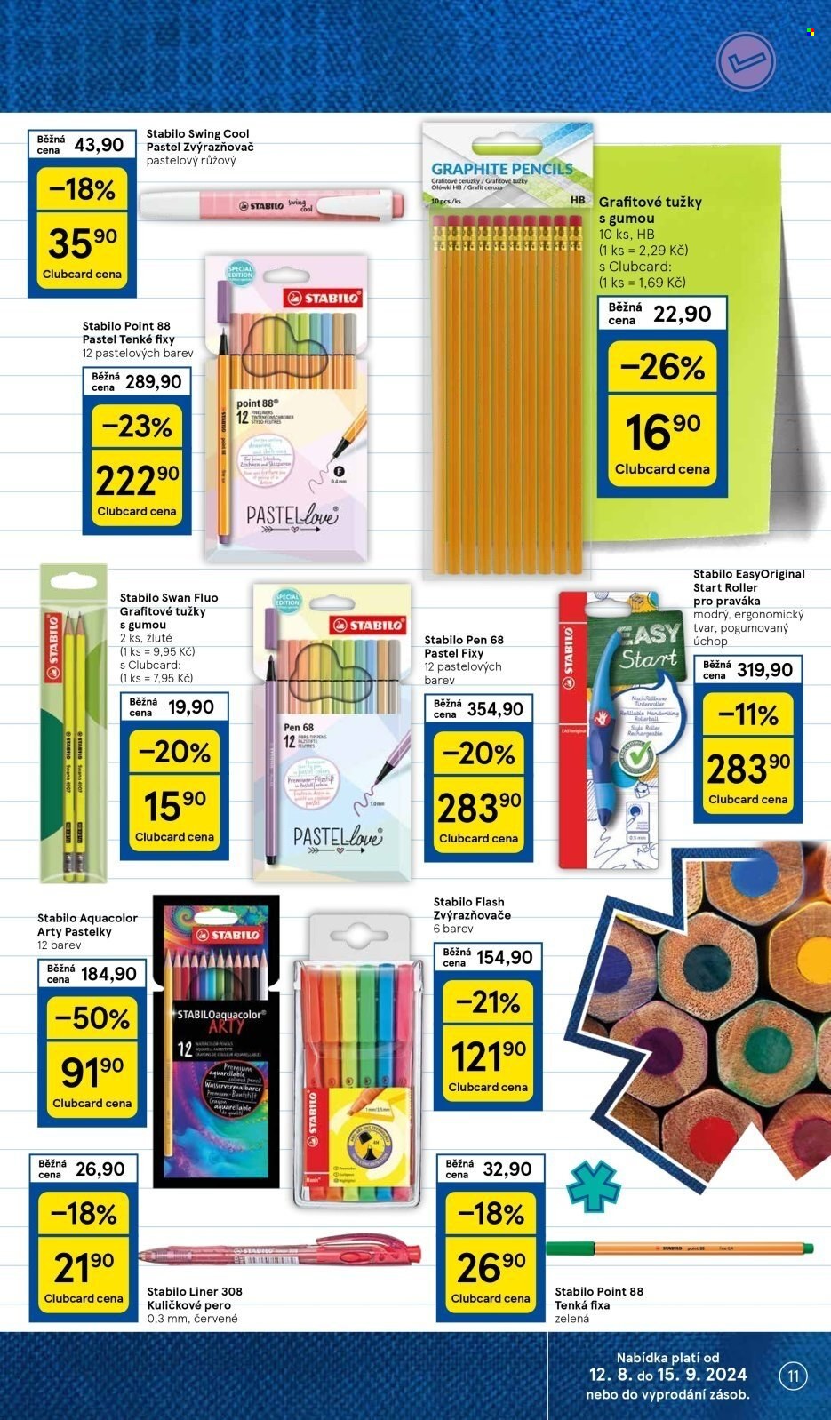 Leták TESCO hypermarket - 12.8.2024 - 15.9.2024. Strana 11