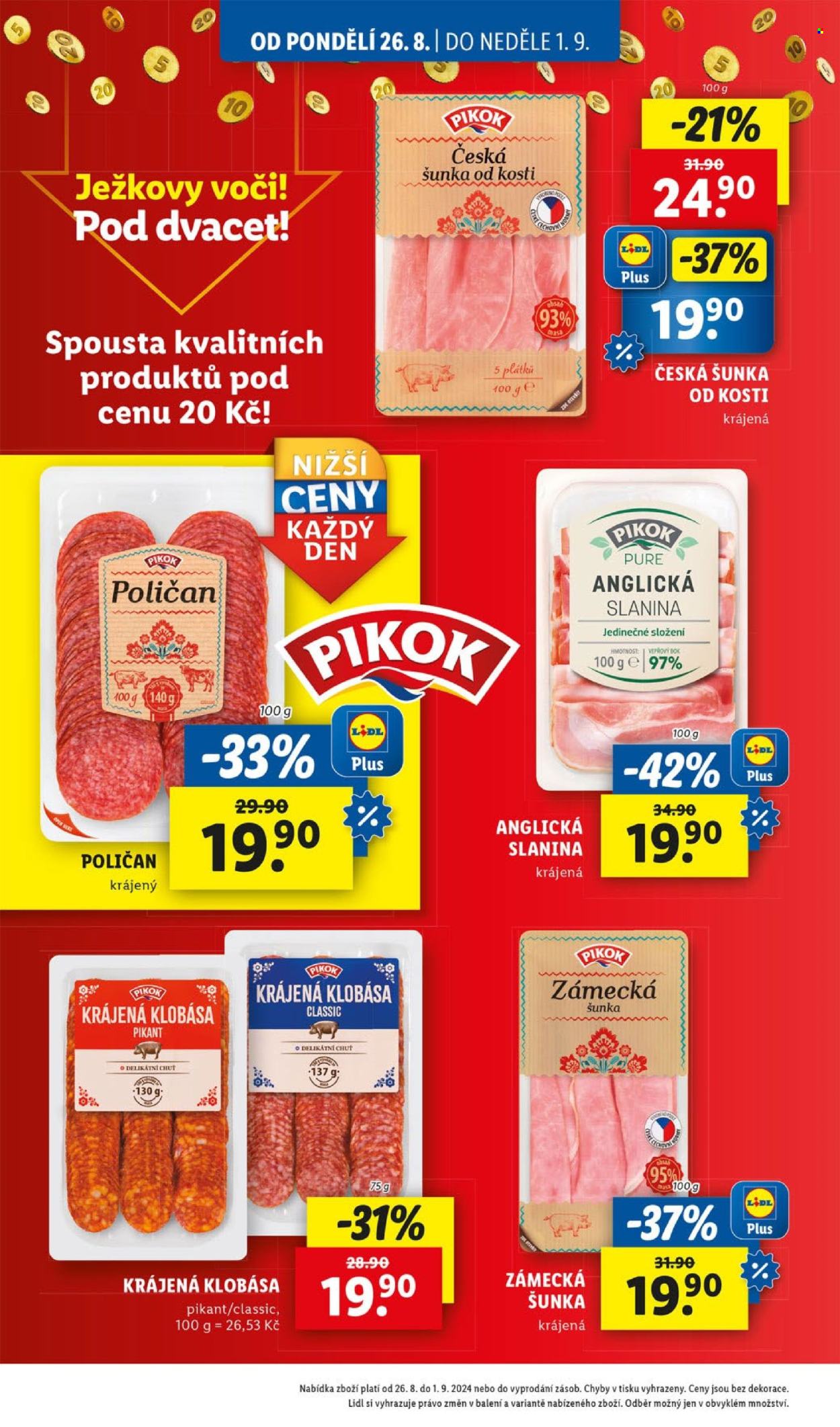 Leták Lidl - 26.8.2024 - 1.9.2024. Strana 18