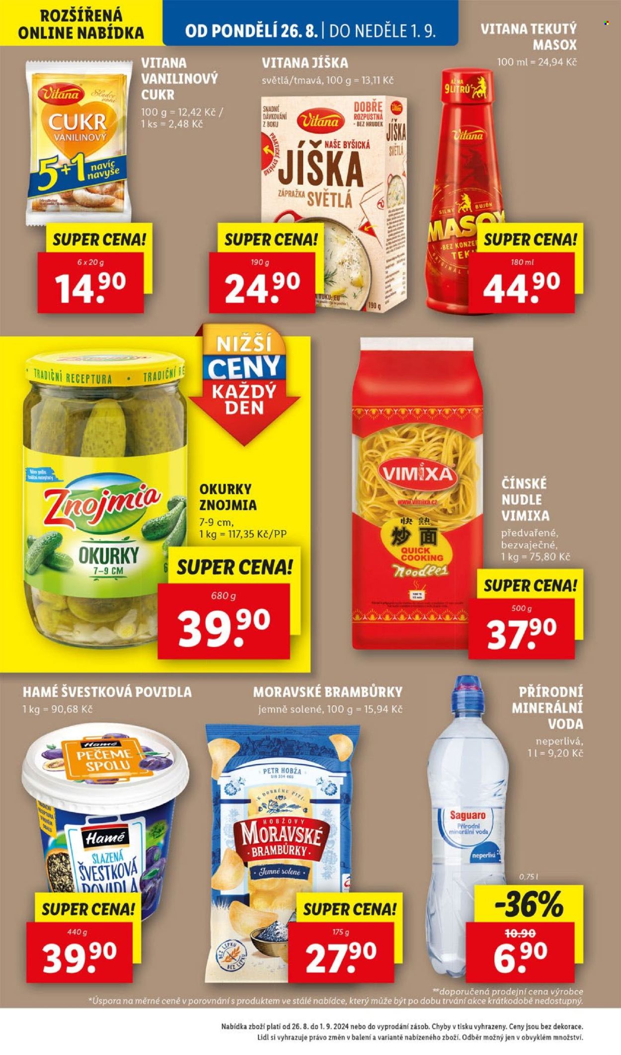 Leták Lidl - 26.8.2024 - 1.9.2024. Strana 25