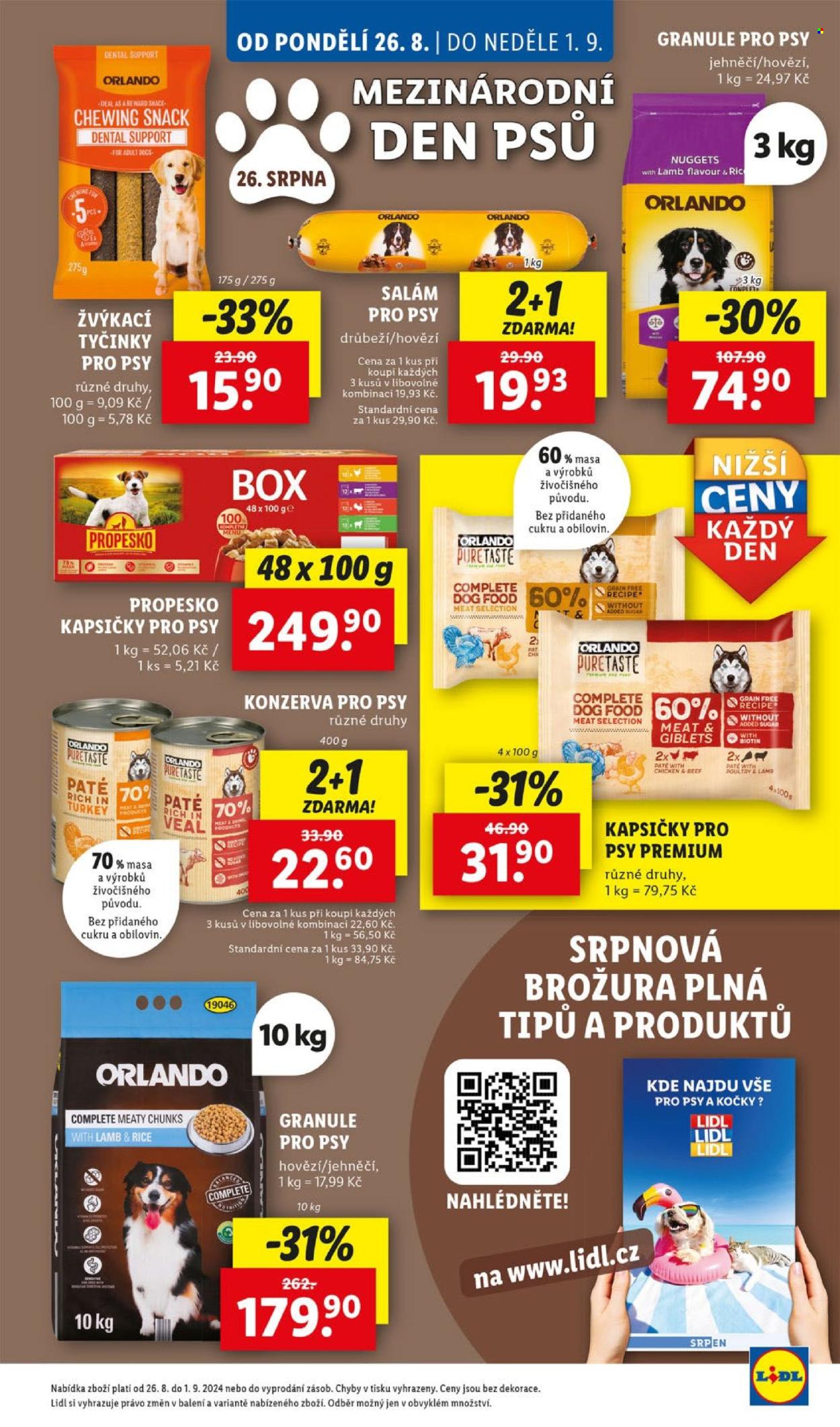 Leták Lidl - 26.8.2024 - 1.9.2024. Strana 34