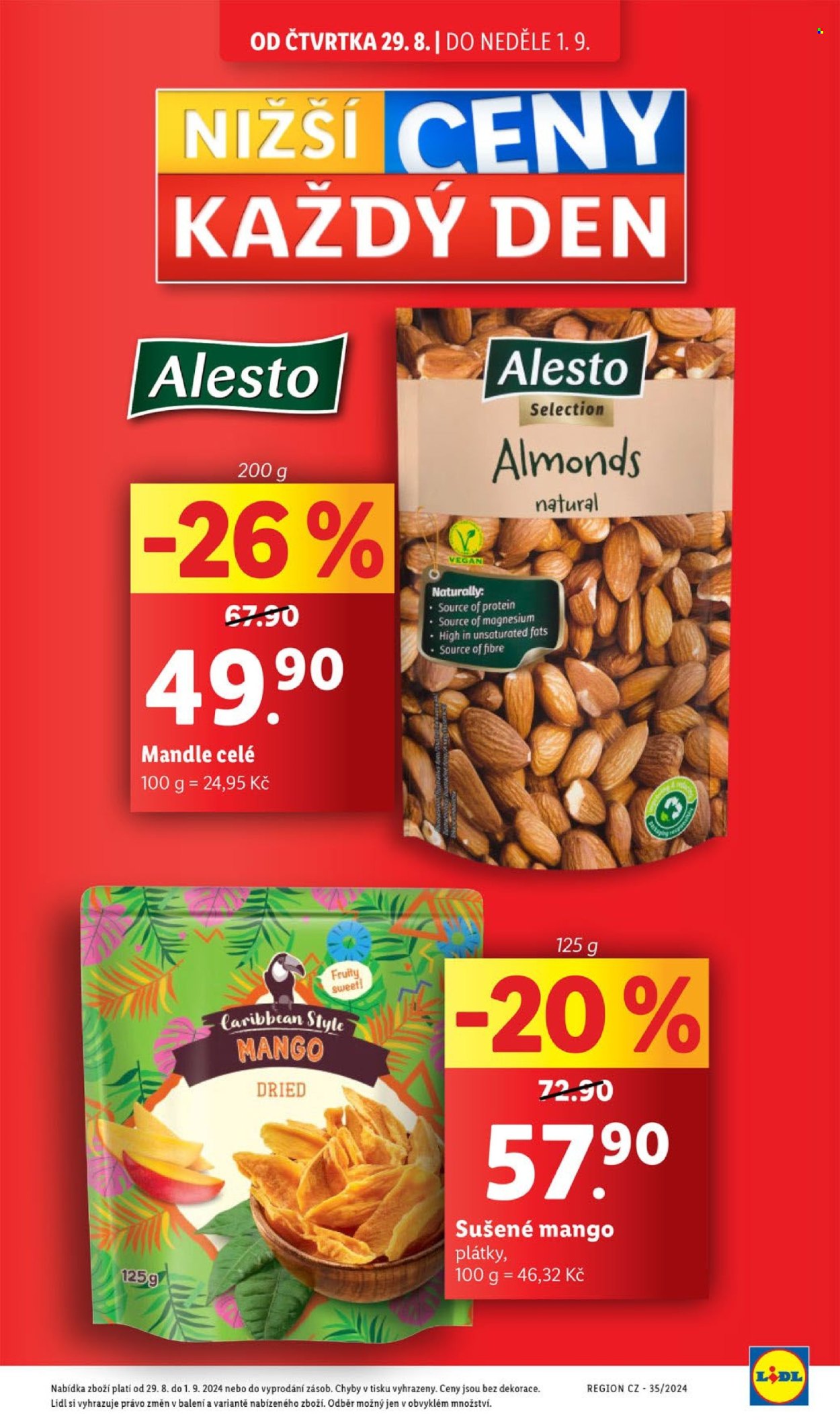 Leták Lidl - 29.8.2024 - 1.9.2024. Strana 7