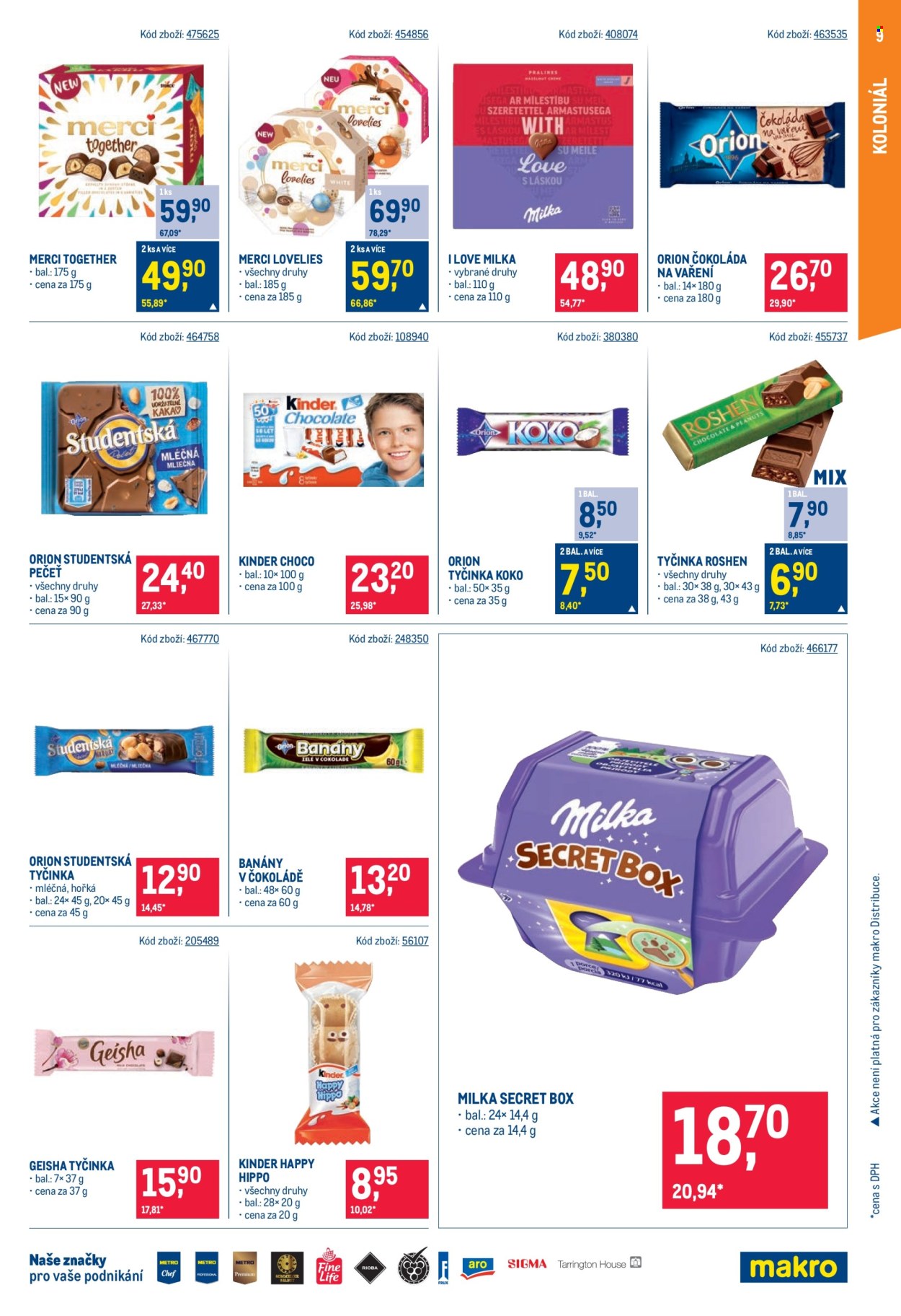 Leták MAKRO - 28.8.2024 - 10.9.2024. Strana 9