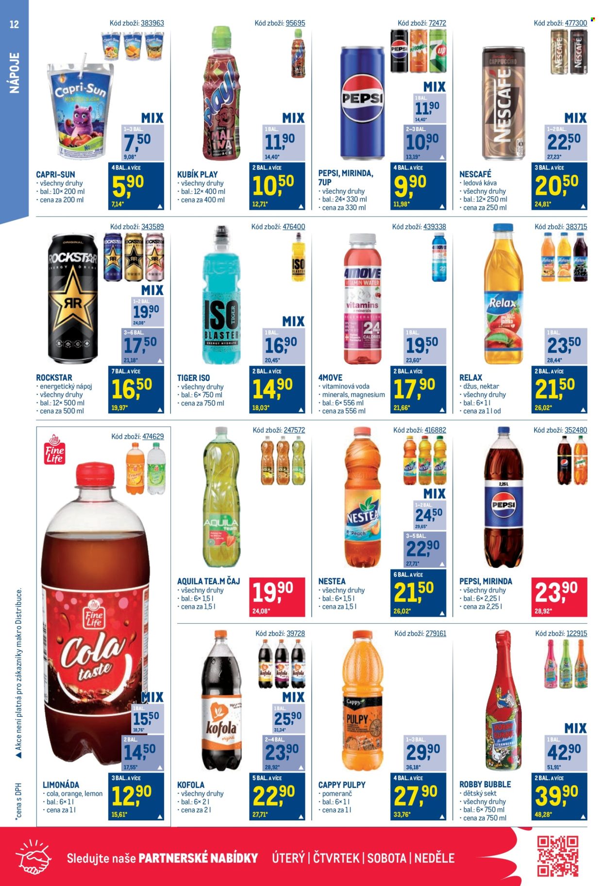 Leták MAKRO - 28.8.2024 - 10.9.2024. Strana 12