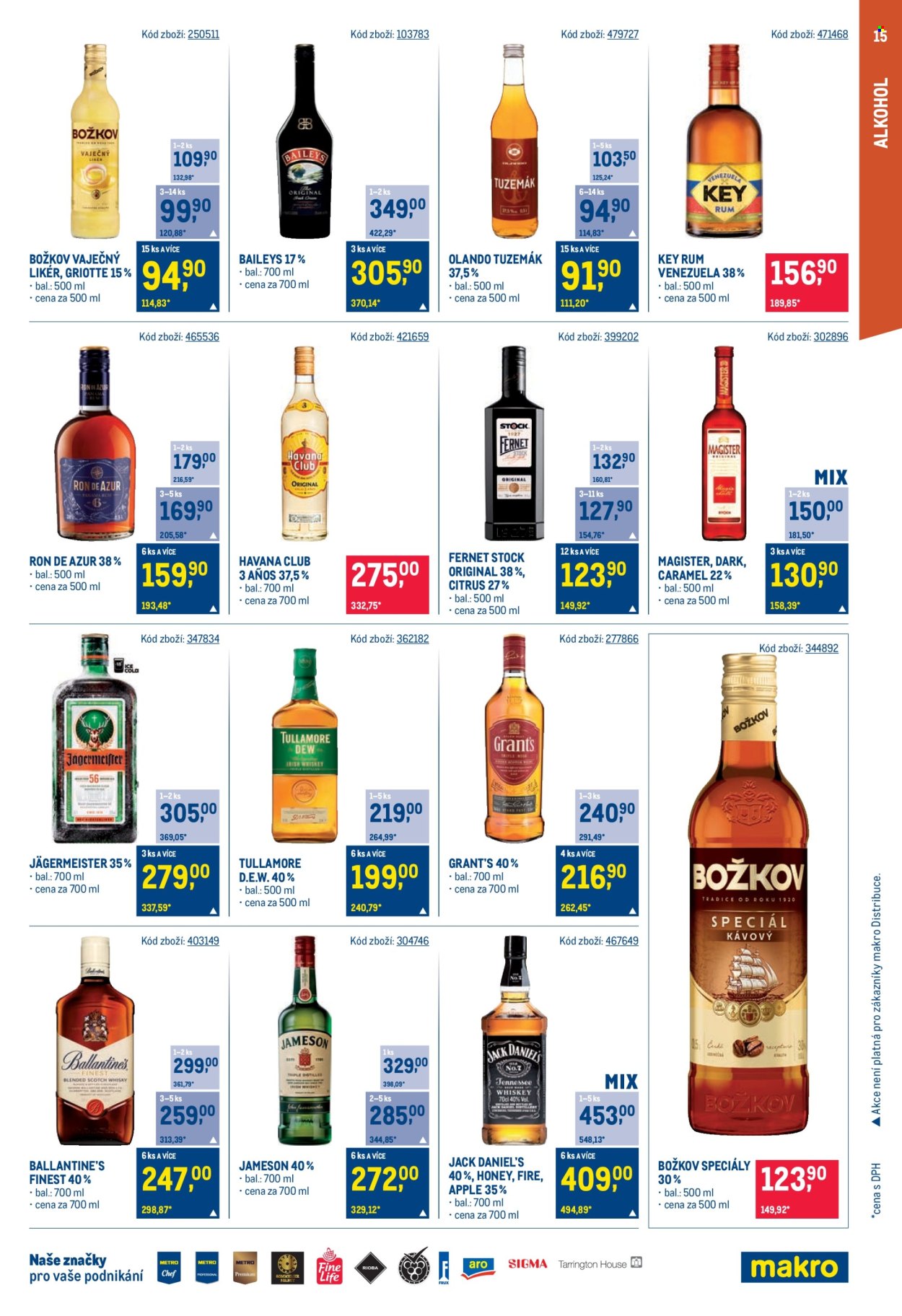 Leták MAKRO - 28.8.2024 - 10.9.2024. Strana 15