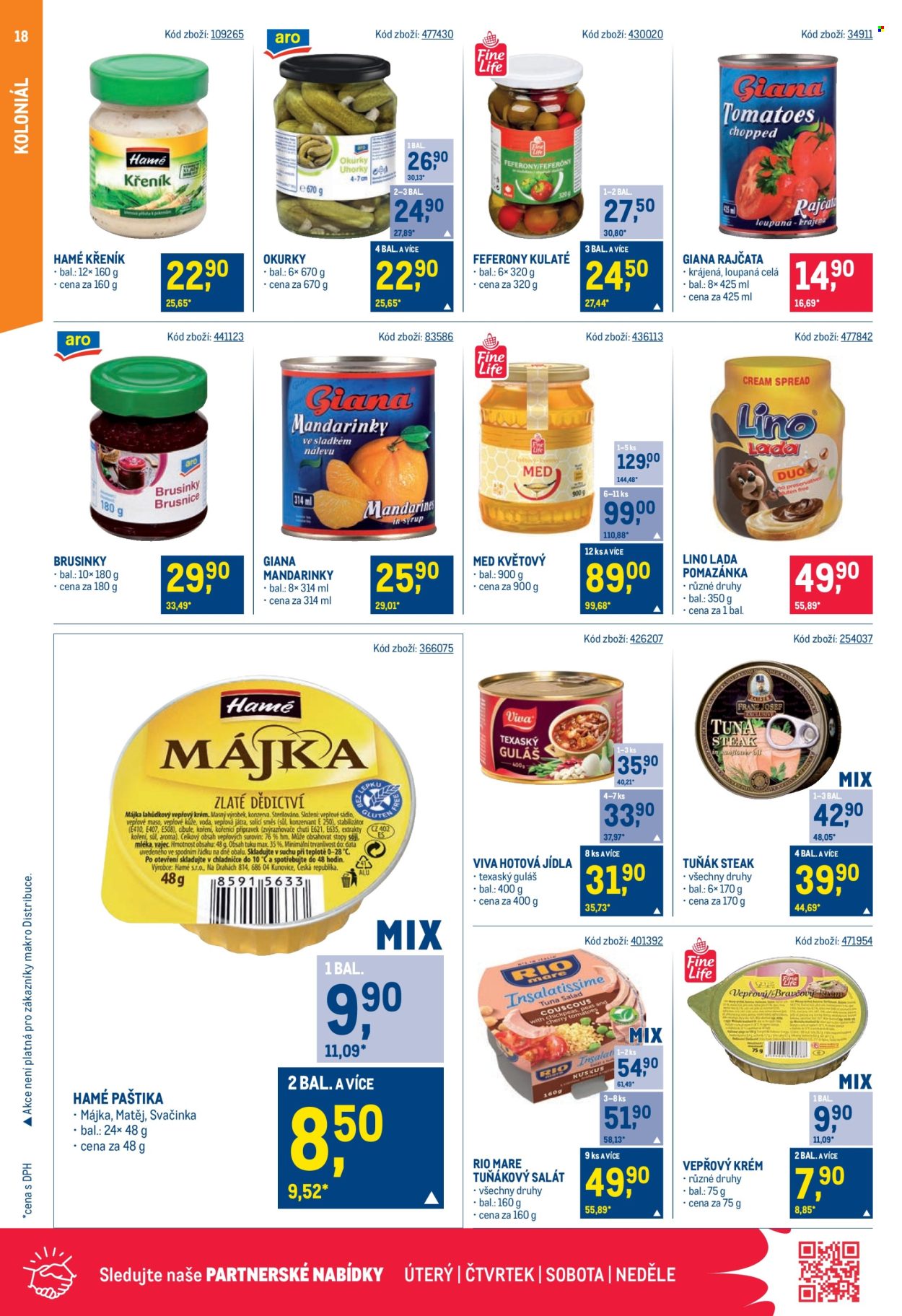 Leták MAKRO - 28.8.2024 - 10.9.2024. Strana 18
