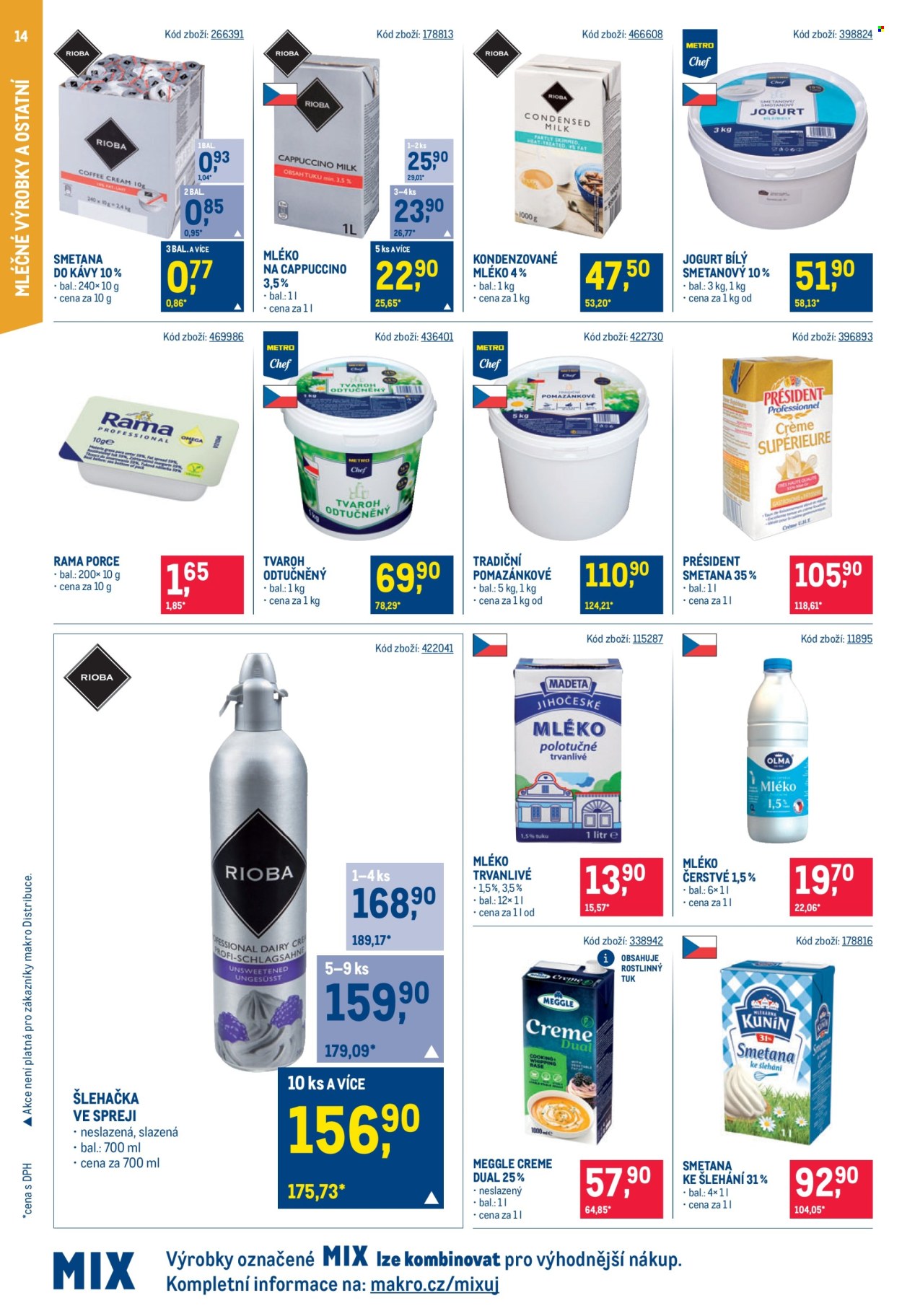 Leták MAKRO - 28.8.2024 - 10.9.2024. Strana 14