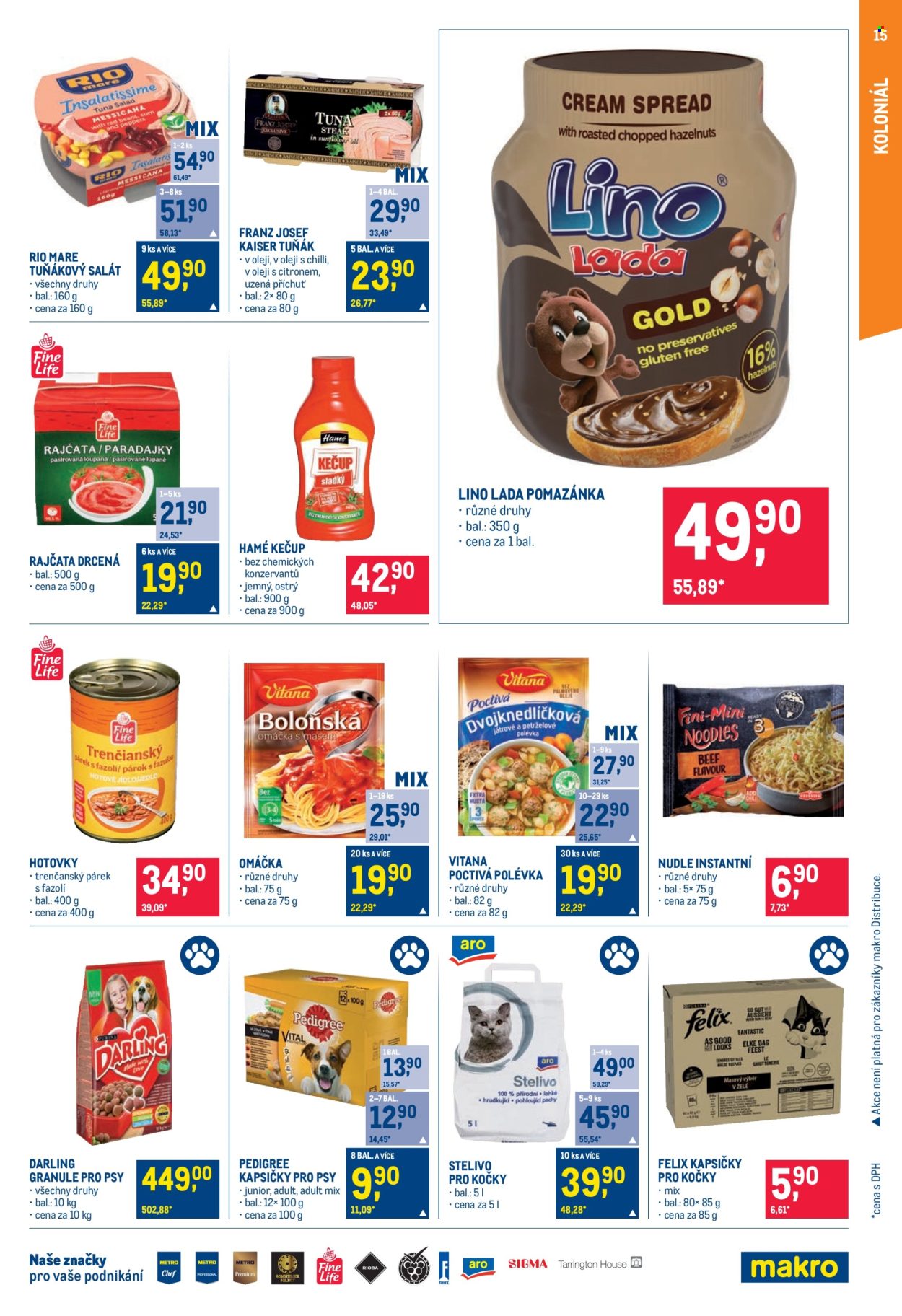 Leták MAKRO - 28.8.2024 - 10.9.2024. Strana 15