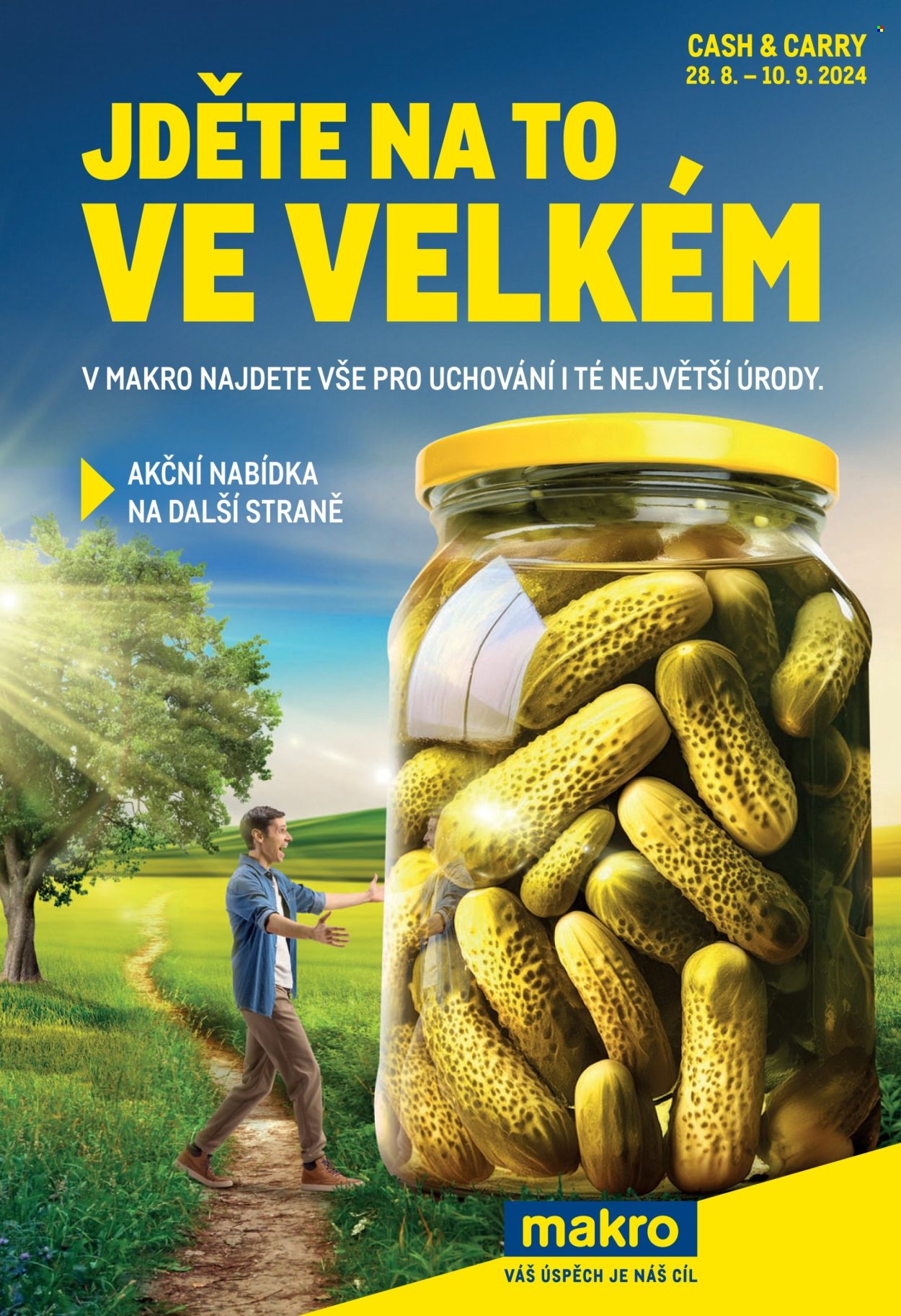 Leták MAKRO - 28.8.2024 - 10.9.2024. Strana 1