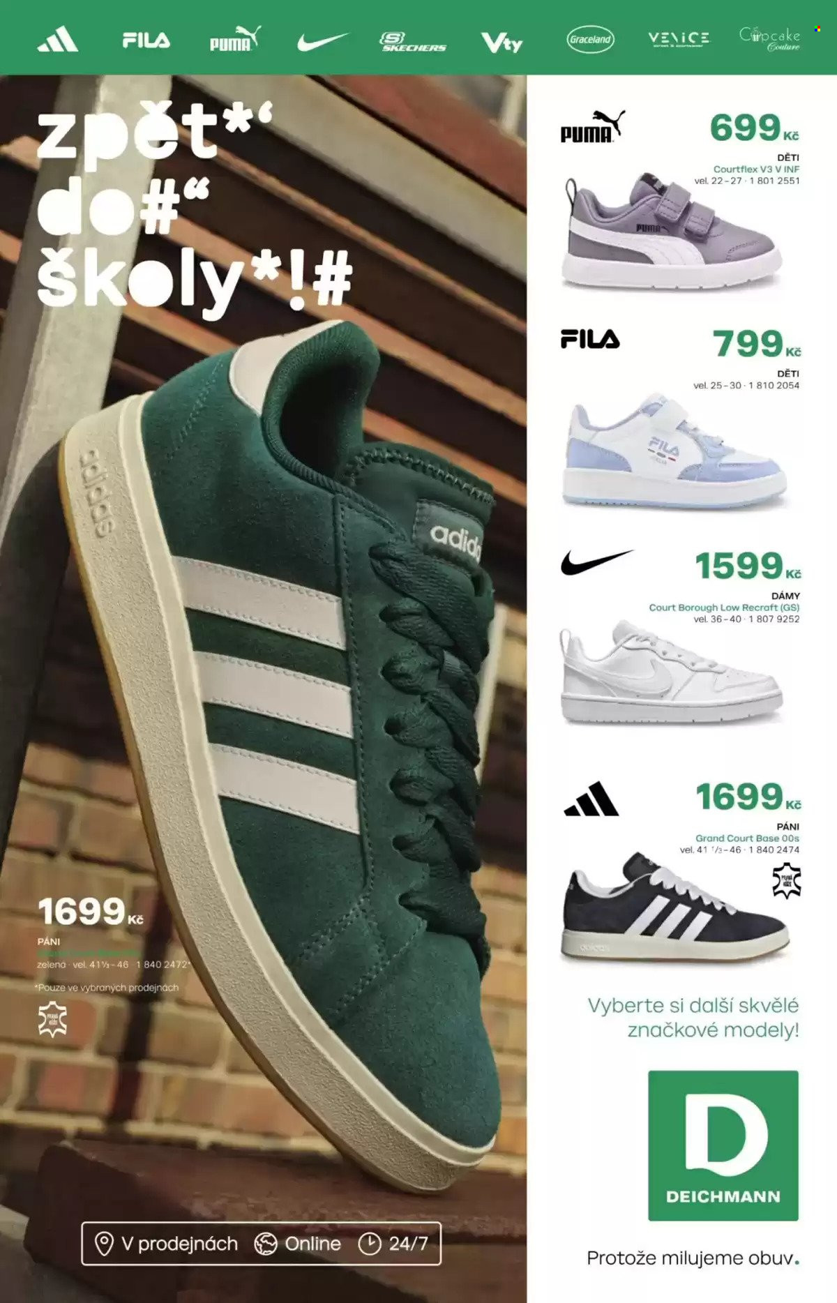 Leták DEICHMANN - 20.8.2024 - 2.9.2024. Strana 1