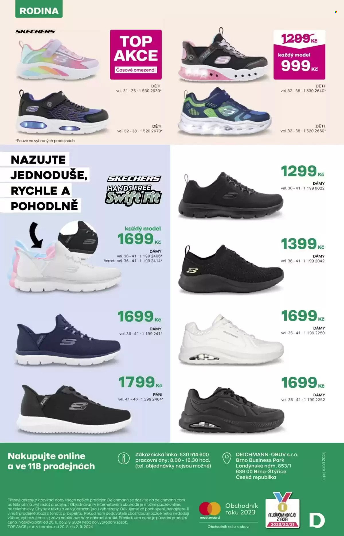 Leták DEICHMANN - 20.8.2024 - 2.9.2024. Strana 8