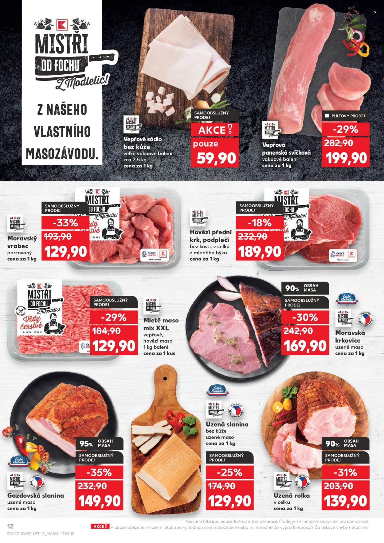 Leták Kaufland - 28.8.2024 - 3.9.2024. Strana 12