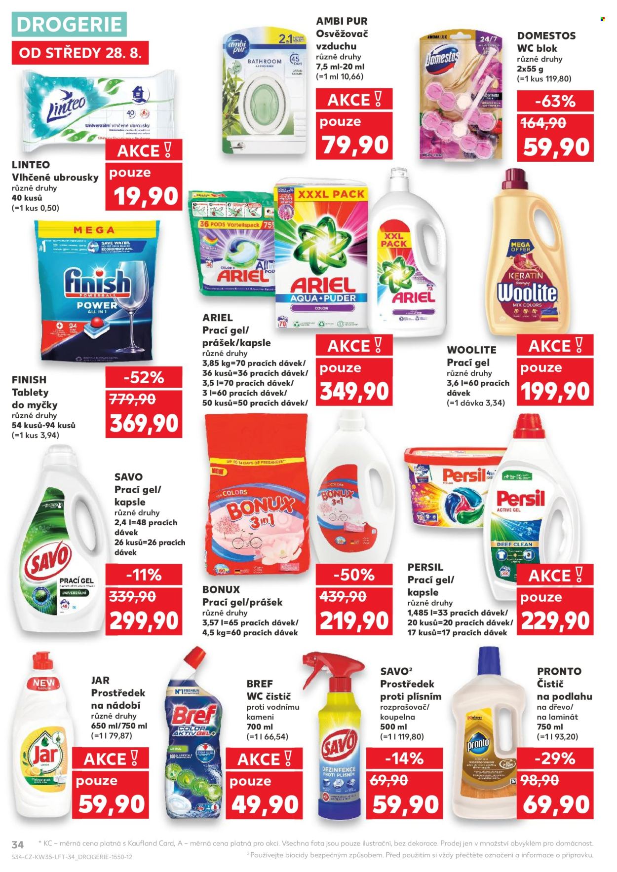 Leták Kaufland - 28.8.2024 - 3.9.2024. Strana 34