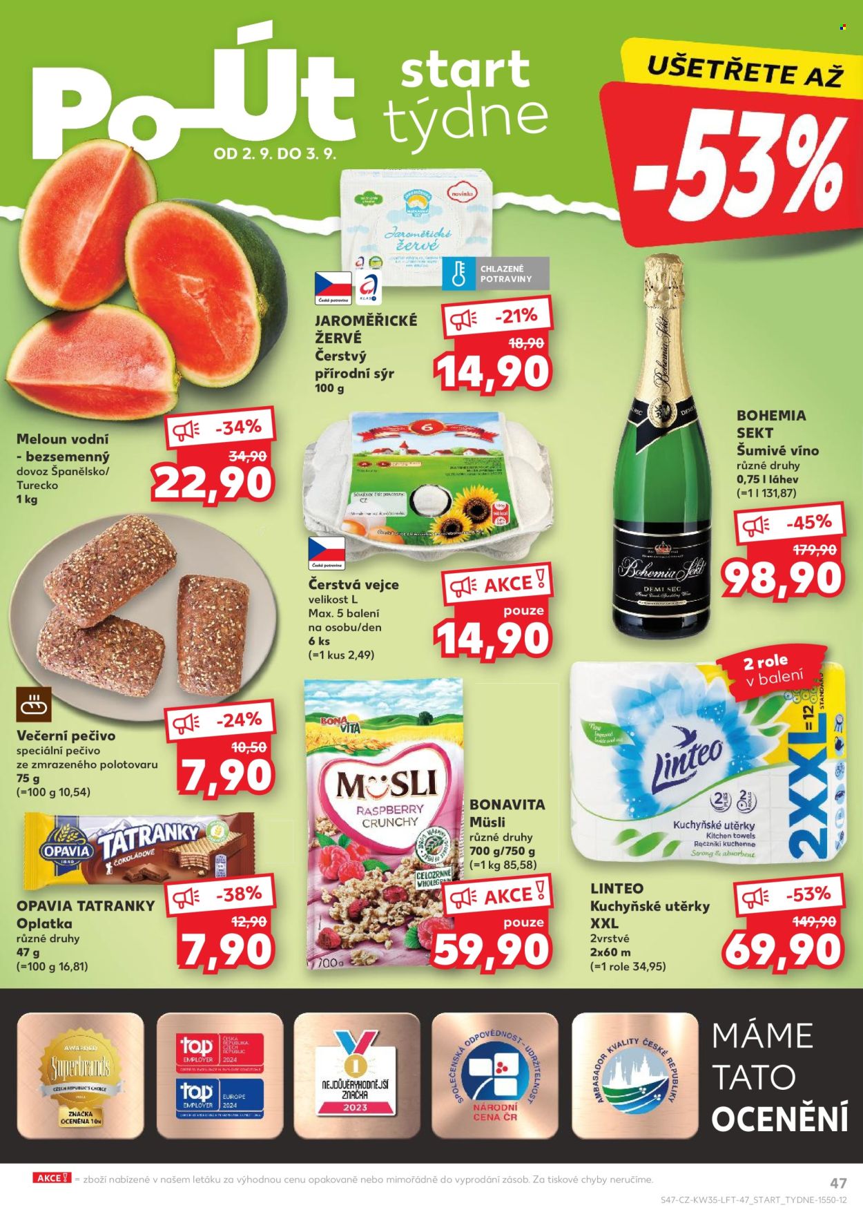 Leták Kaufland - 28.8.2024 - 3.9.2024. Strana 47