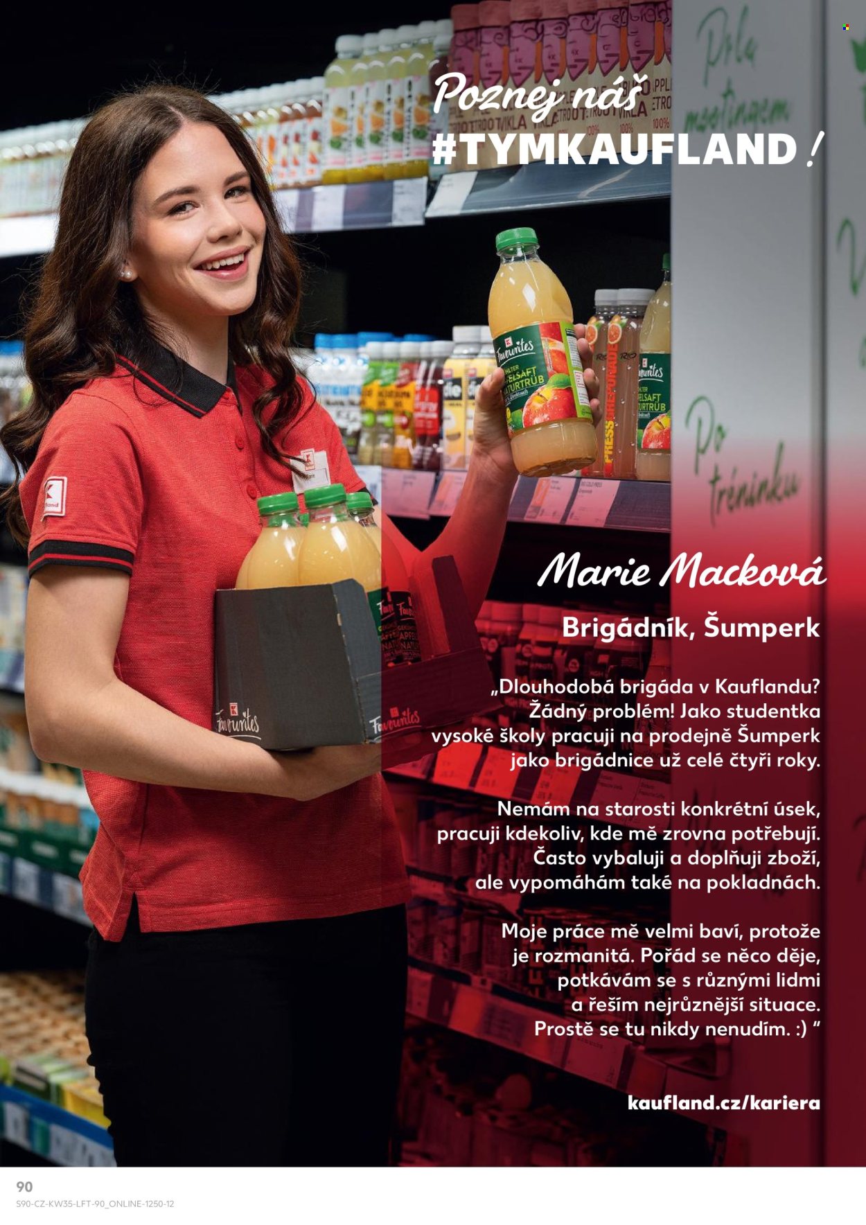 Leták Kaufland - 28.8.2024 - 3.9.2024. Strana 90