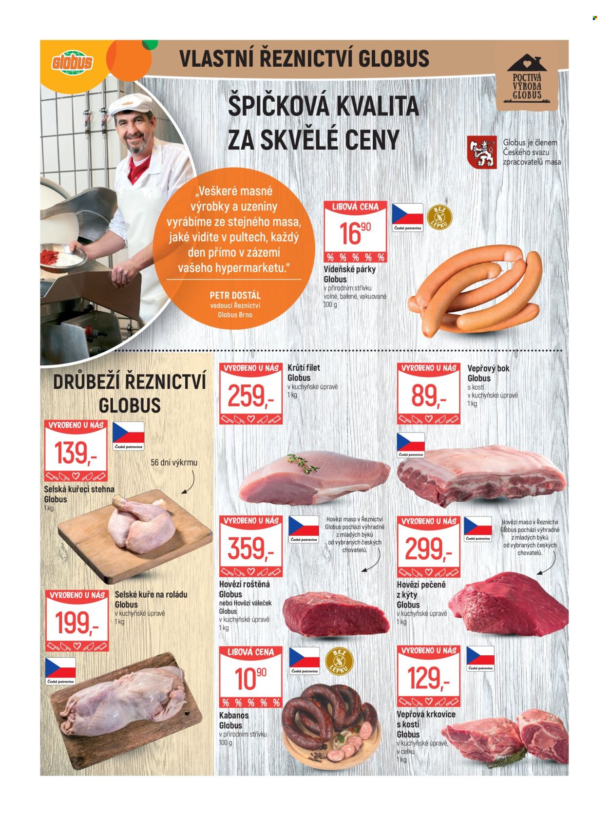 Leták Globus - 28.8.2024 - 3.9.2024. Strana 13