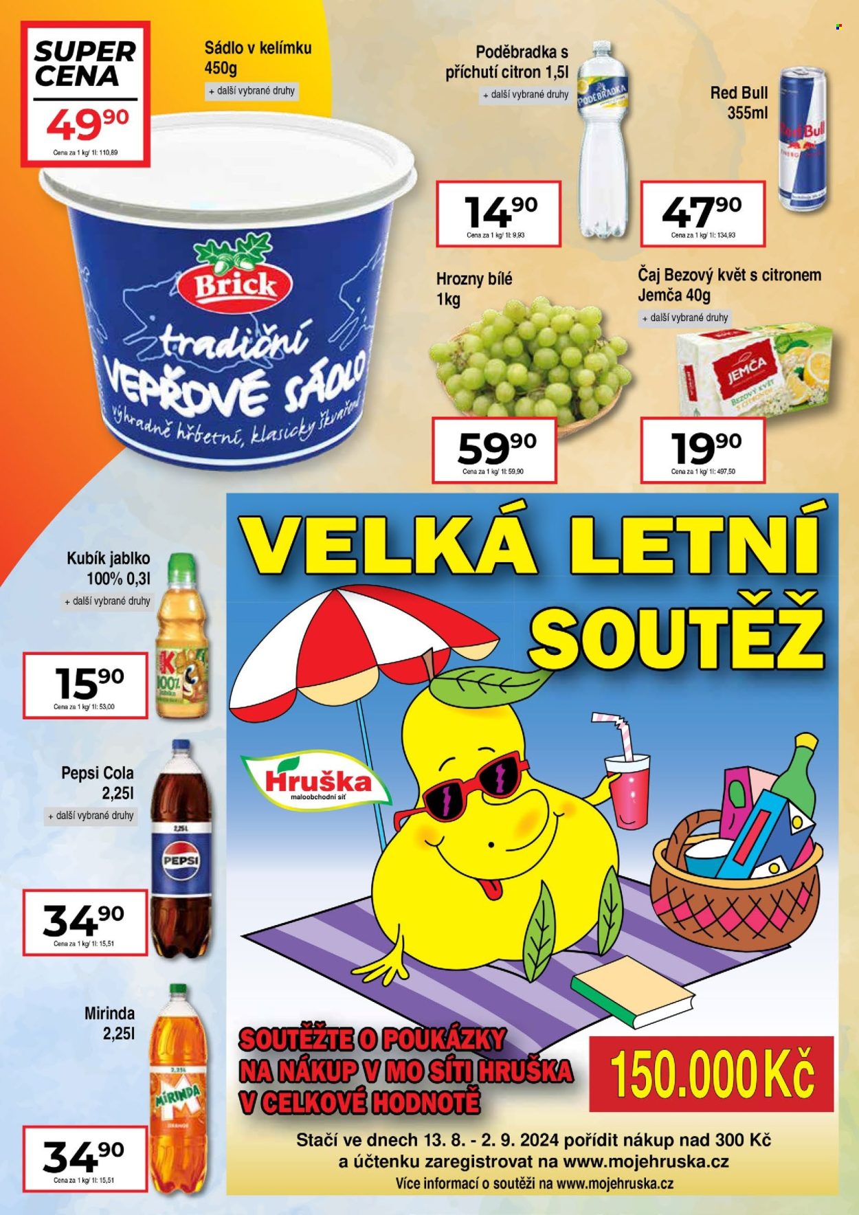 Leták Hruška - 27.8.2024 - 2.9.2024. Strana 3
