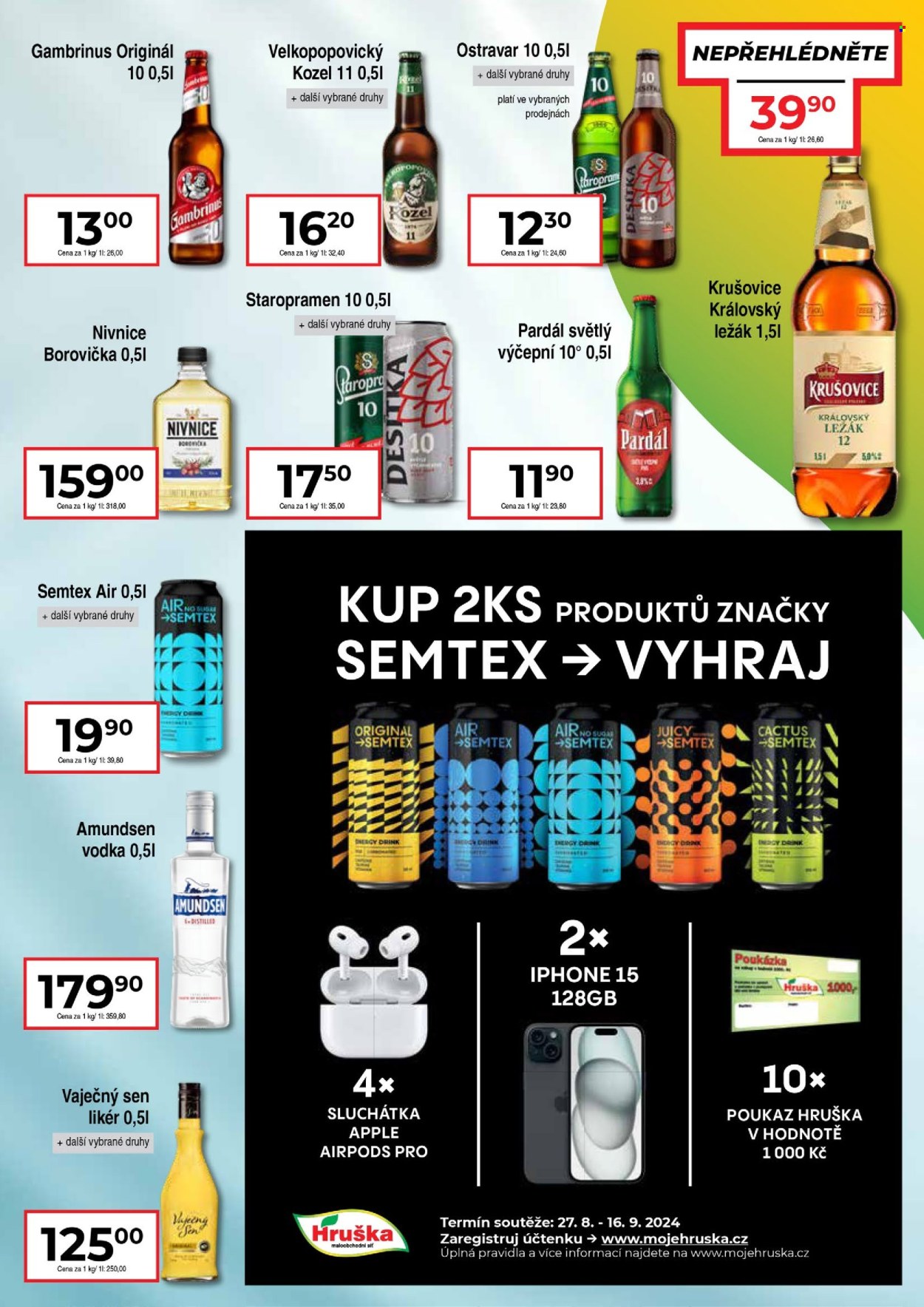 Leták Hruška - 27.8.2024 - 2.9.2024. Strana 6