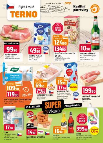 Leták coop TERNO - 28.8.2024 - 3.9.2024.